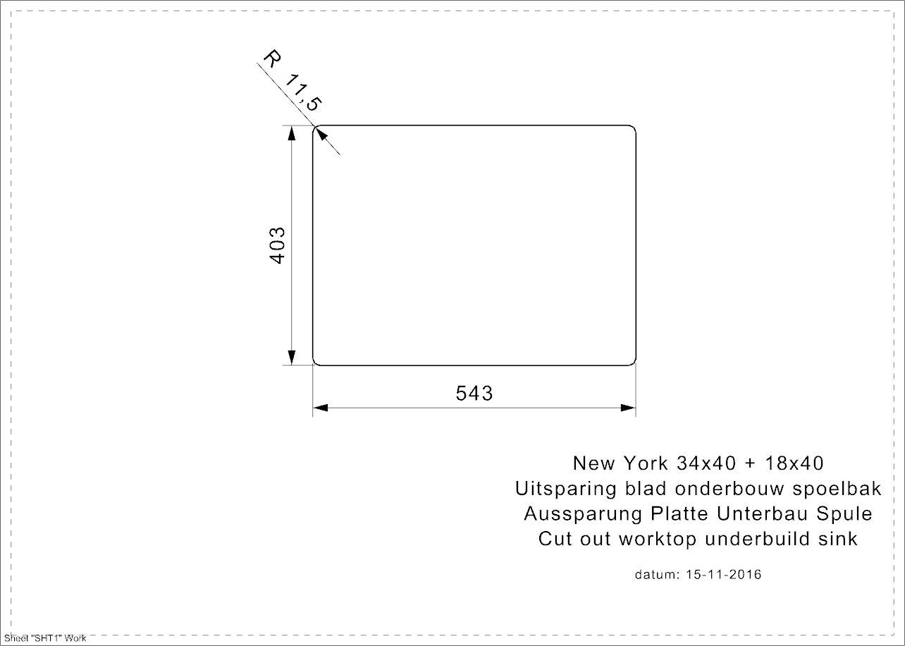 Reginox R27844  spoelbak afbeelding 5
