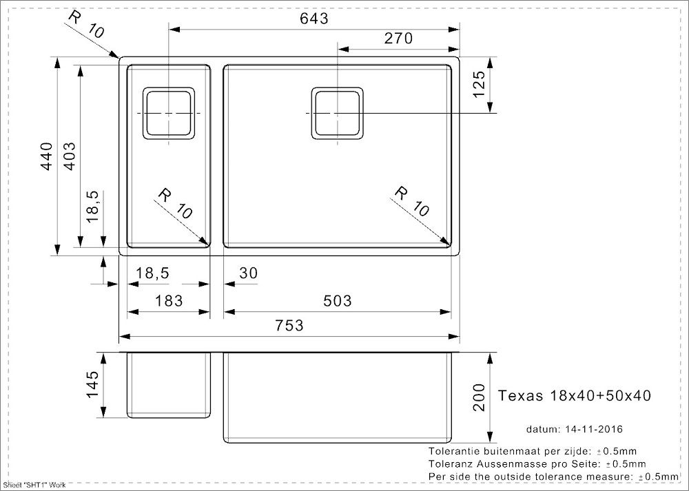 R28100 Reginox afbeelding 2