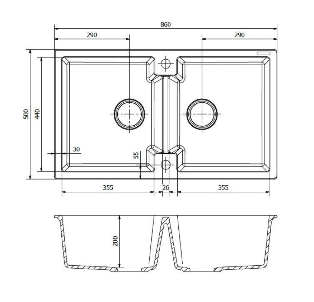 Reginox spoelbak R31001 afbeelding 3