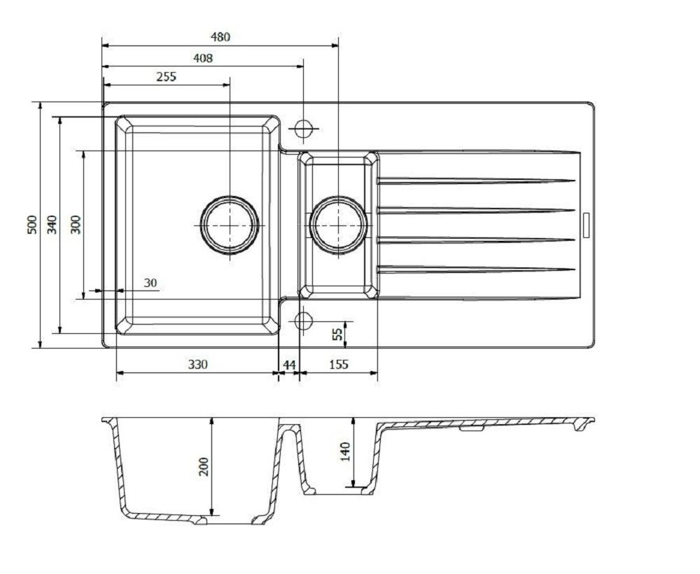 Reginox spoelbak R31308 afbeelding 3
