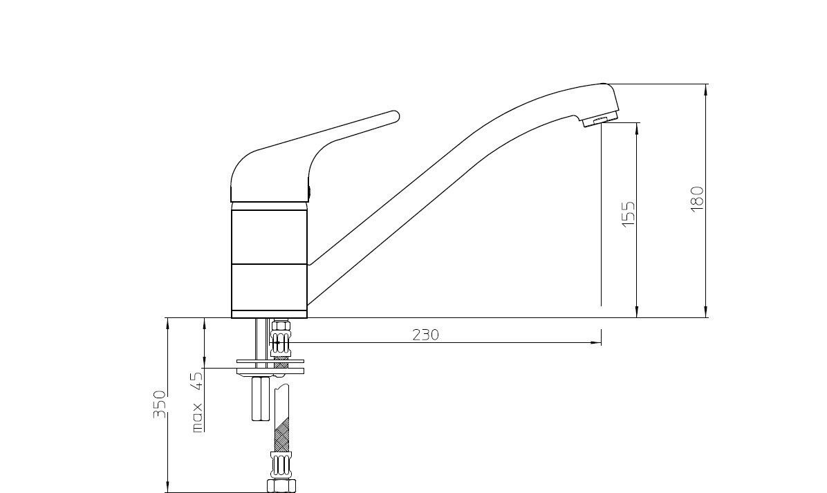 Reginox R31599  keukenkraan afbeelding 5
