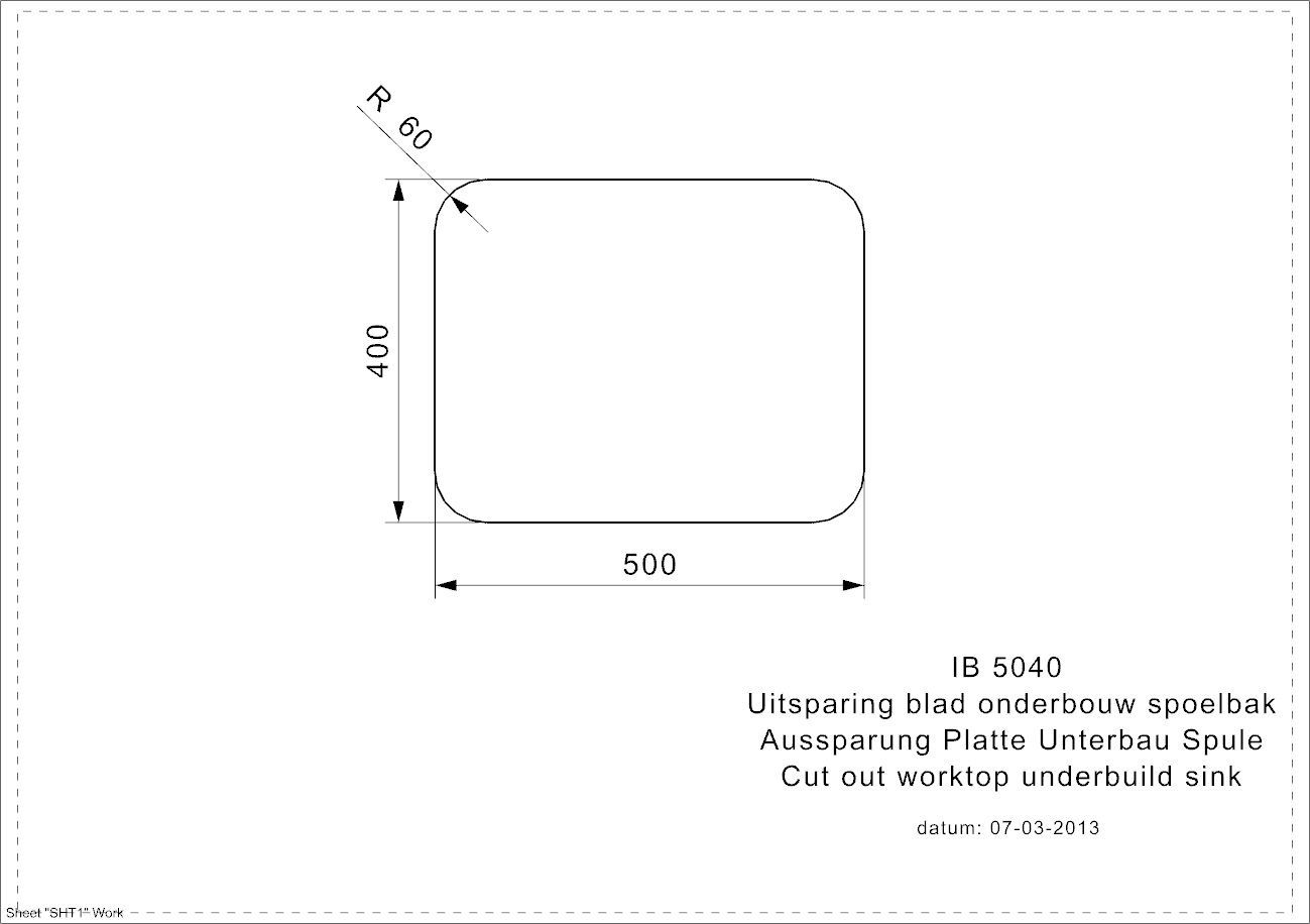 Reginox R32022  spoelbak afbeelding 5