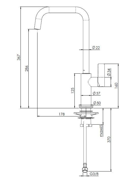 Reginox keukenkraan R32800 afbeelding 3