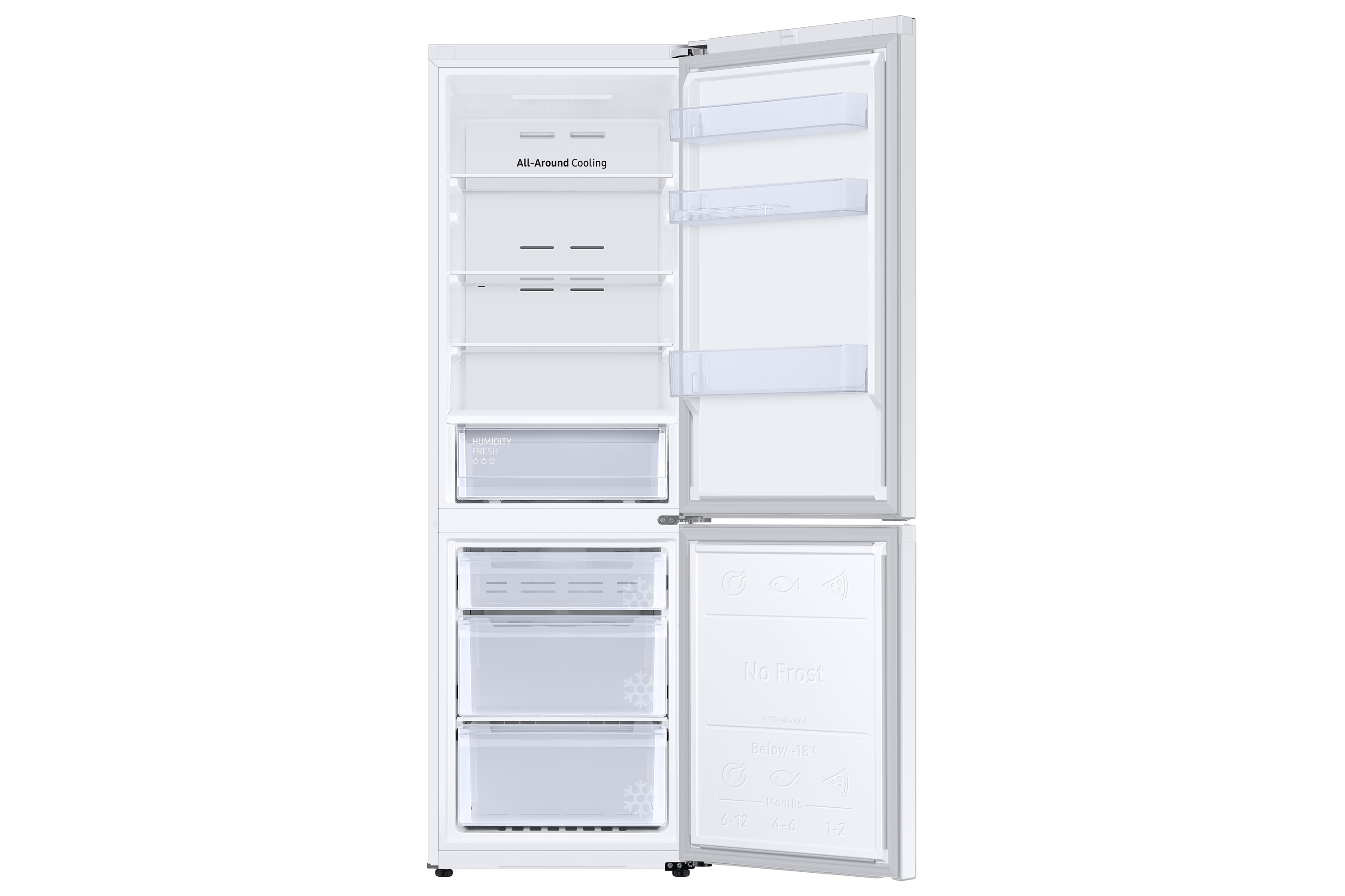 Samsung RB34C670DWWEF vrijstaand koelkast afbeelding 5