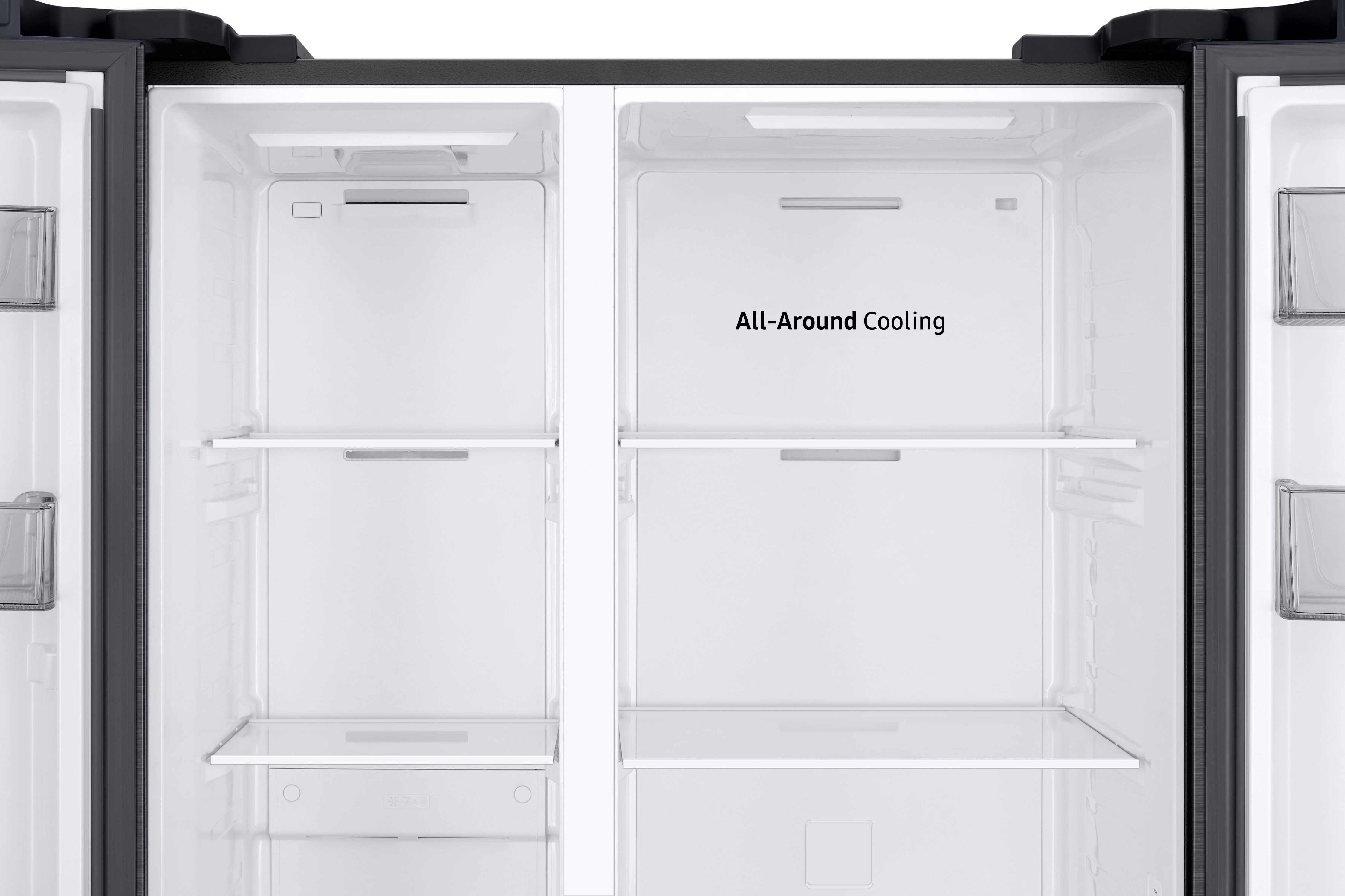 Samsung RS57DG400EB4EF vrijstaand koelkast afbeelding 5