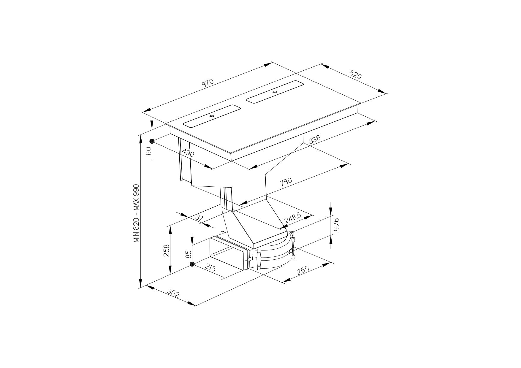 Senzanome kookplaat inbouw COMOQUATTRO afbeelding 4