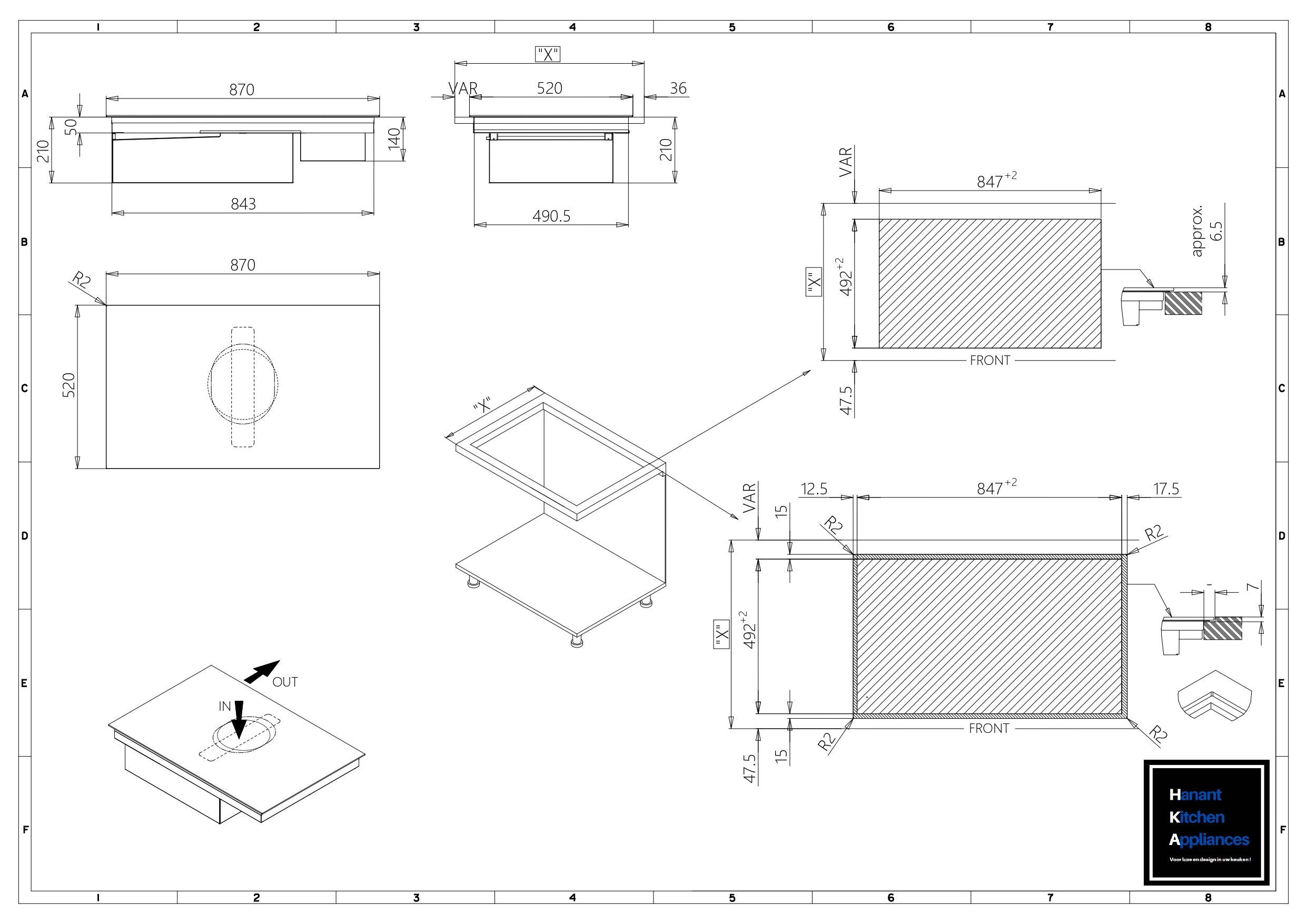 Senzanome SMARTAMPIO inbouw kookplaat afbeelding 5