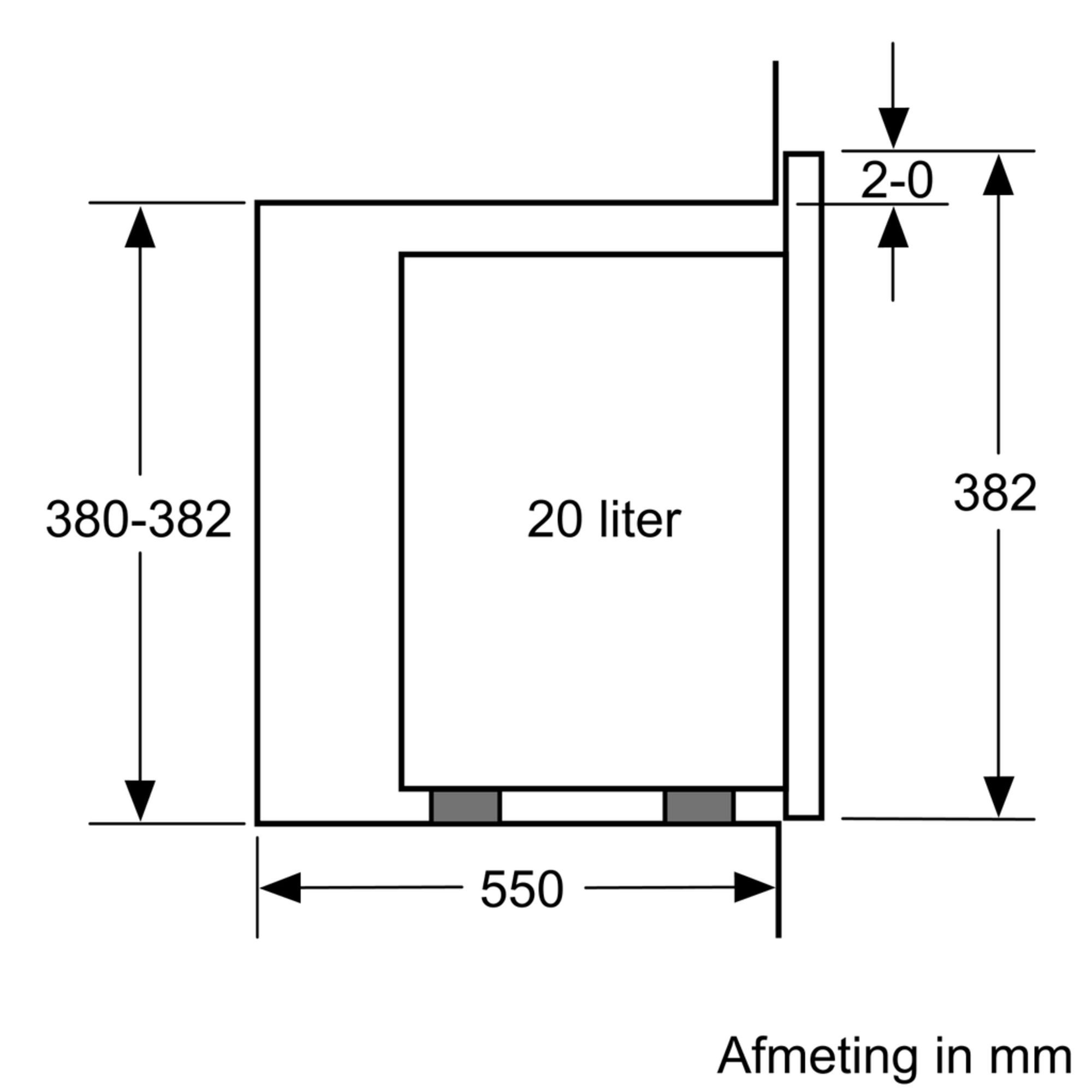 Siemens magnetron inbouw BE523LMB1 afbeelding 4