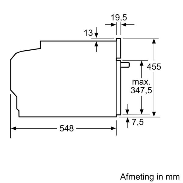 Siemens CM936G1B1 inbouw magnetron afbeelding 5