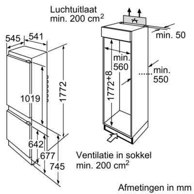 Siemens KI34VX21 inbouw koelkast afbeelding 5