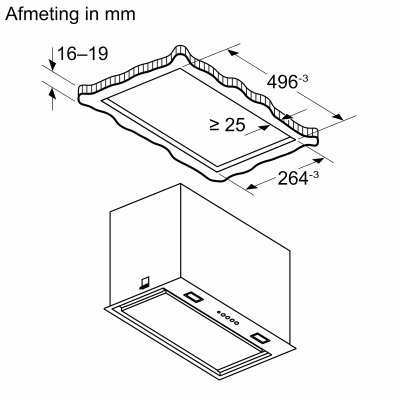 Siemens LB57NPC60  afzuigkap afbeelding 5