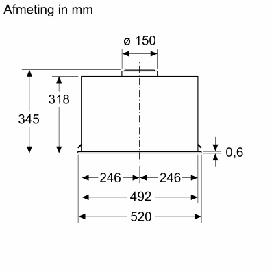 Siemens afzuigkap LB57NPC60 afbeelding 3