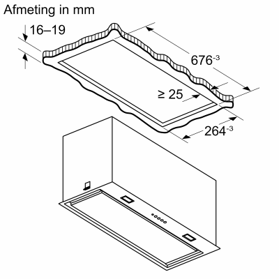 Siemens LB77NAC50  afzuigkap afbeelding 5