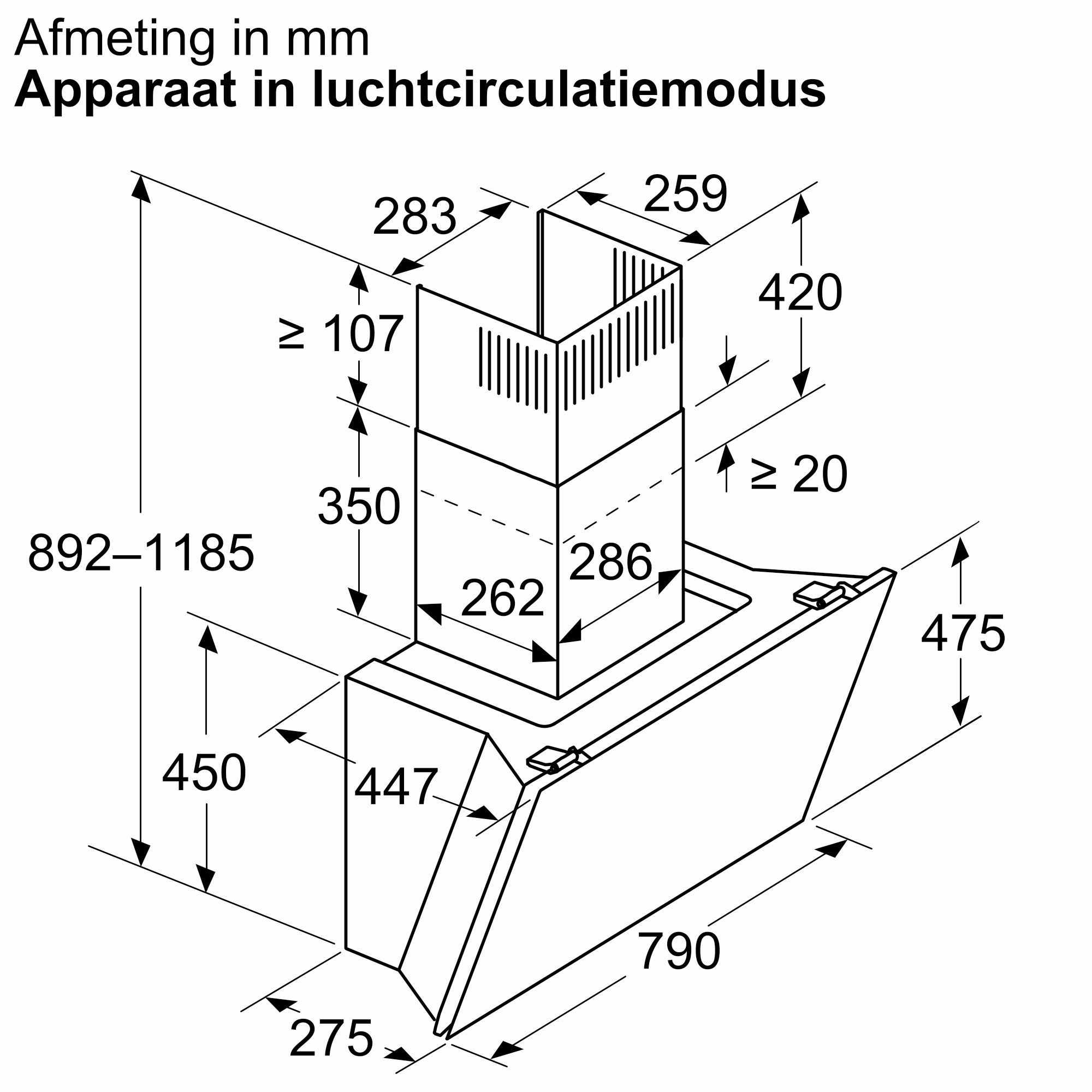 Siemens afzuigkap LC81KAN65 afbeelding 3