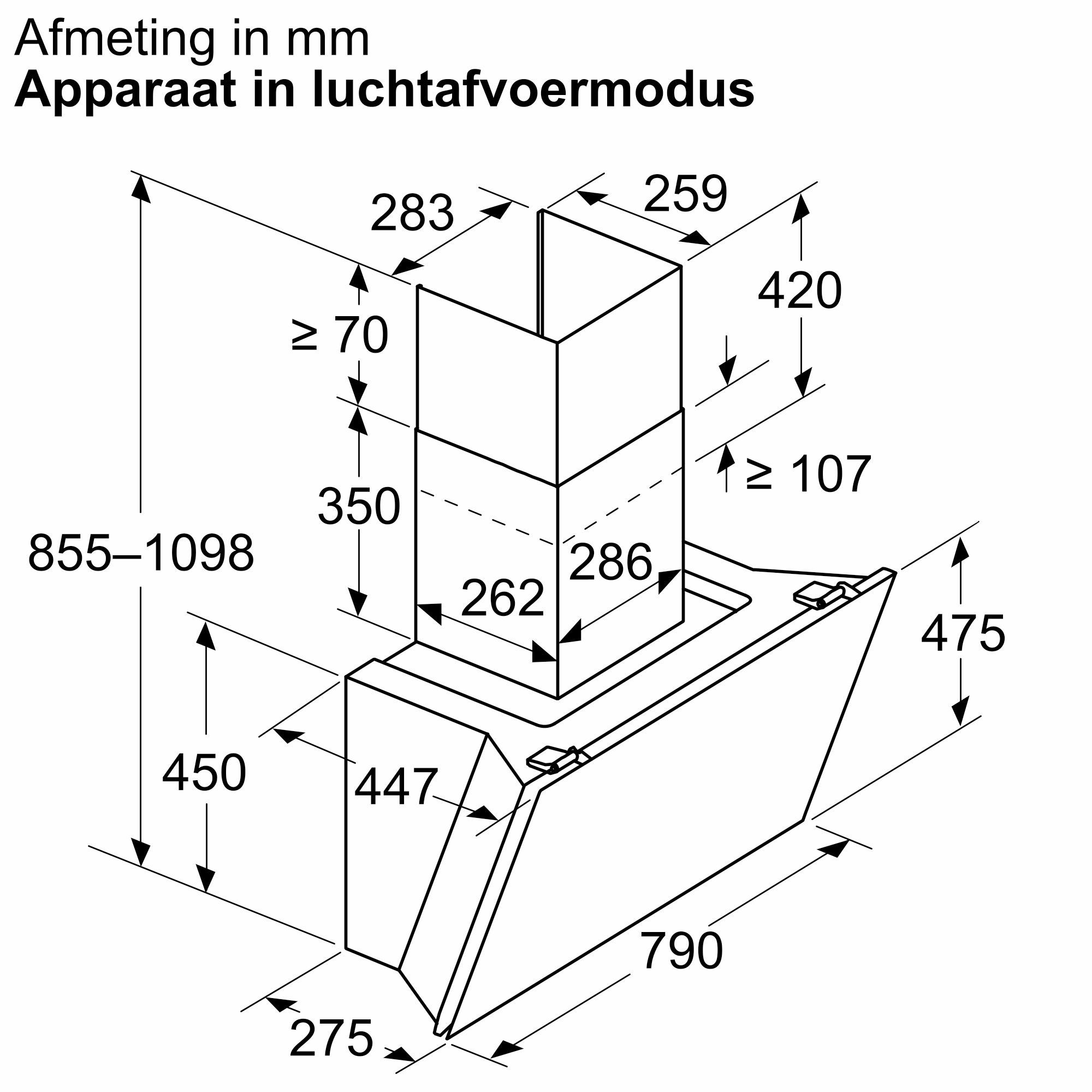 Siemens afzuigkap  LC81KAN65 afbeelding 4