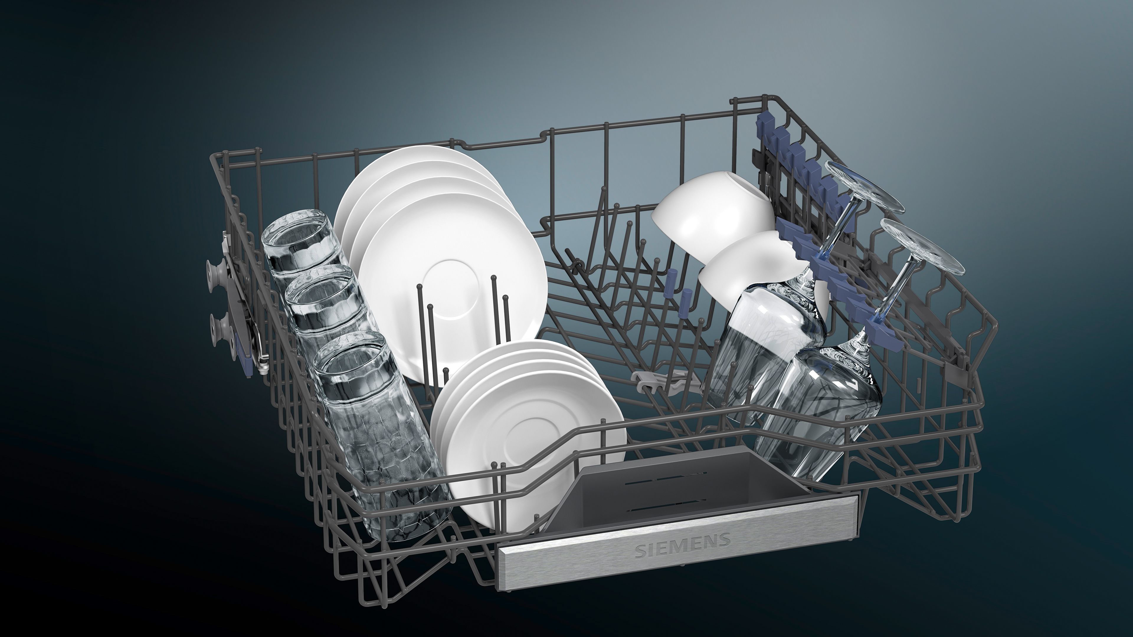 Siemens SN45ES57CE inbouw vaatwasser afbeelding 5