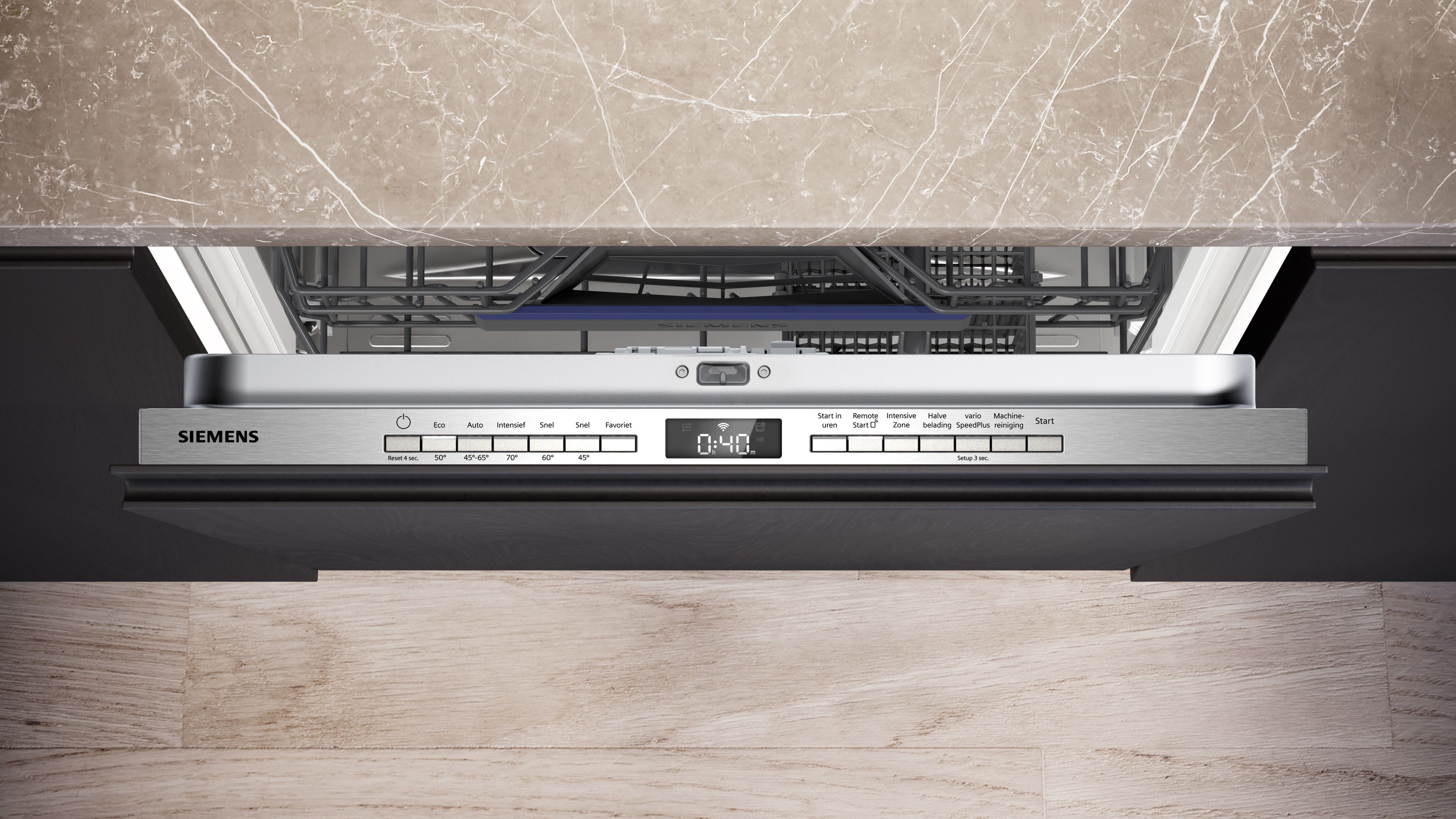 Siemens SN63EX22BN inbouw vaatwasser afbeelding 5