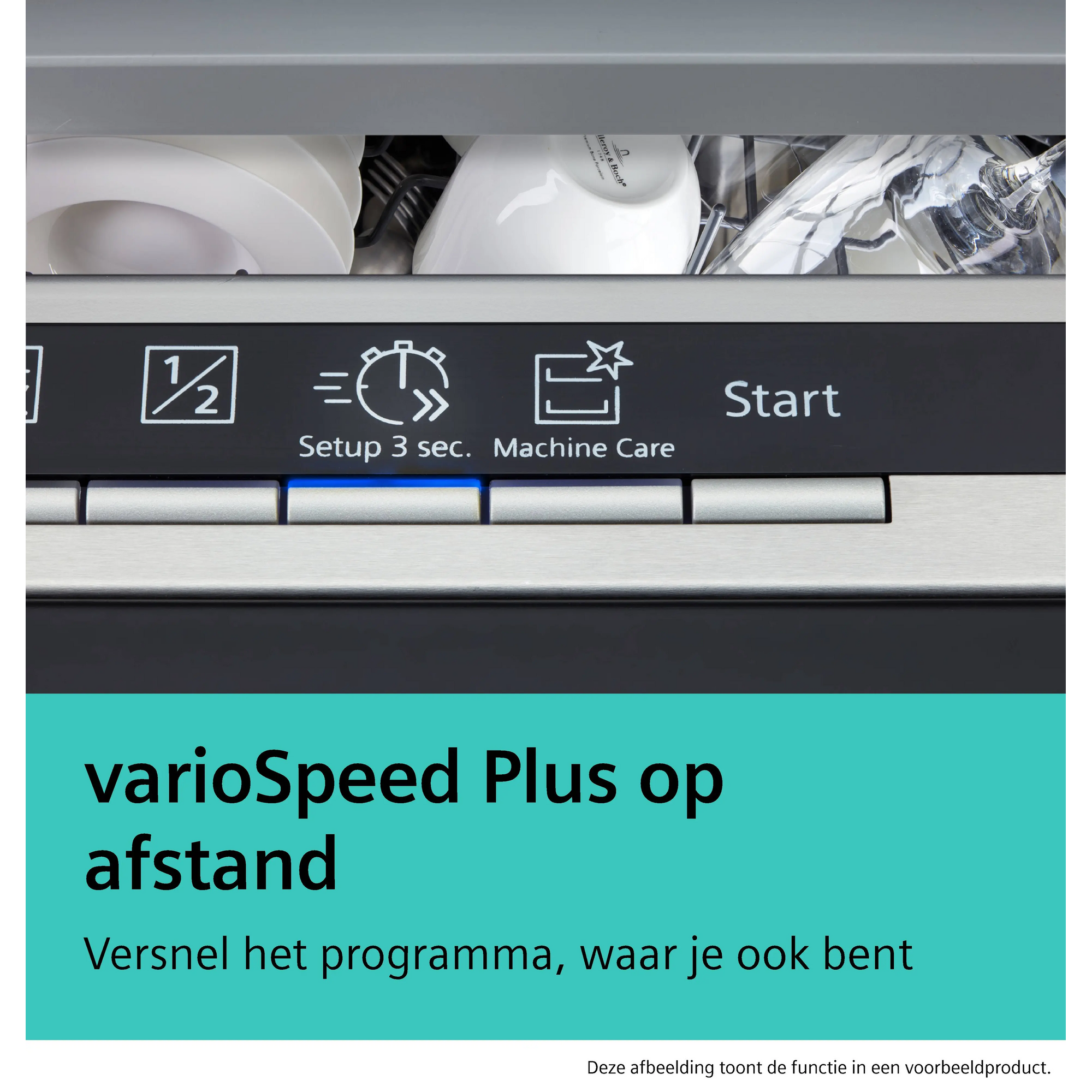 Siemens SN97T801BE inbouw vaatwasser afbeelding 5