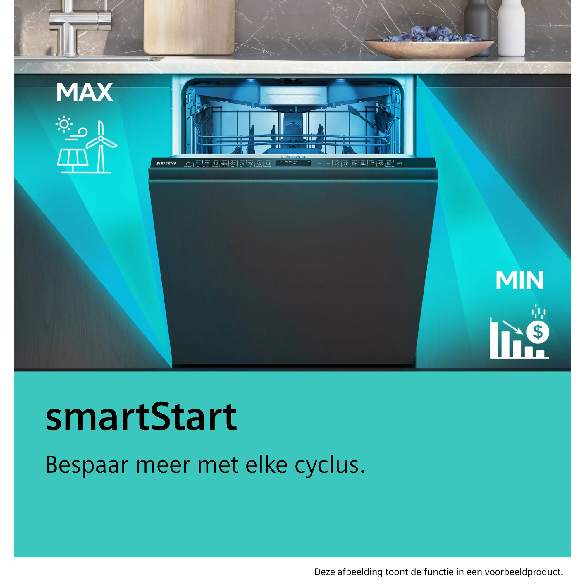 Siemens SR73EX25ME inbouw vaatwasser afbeelding 5
