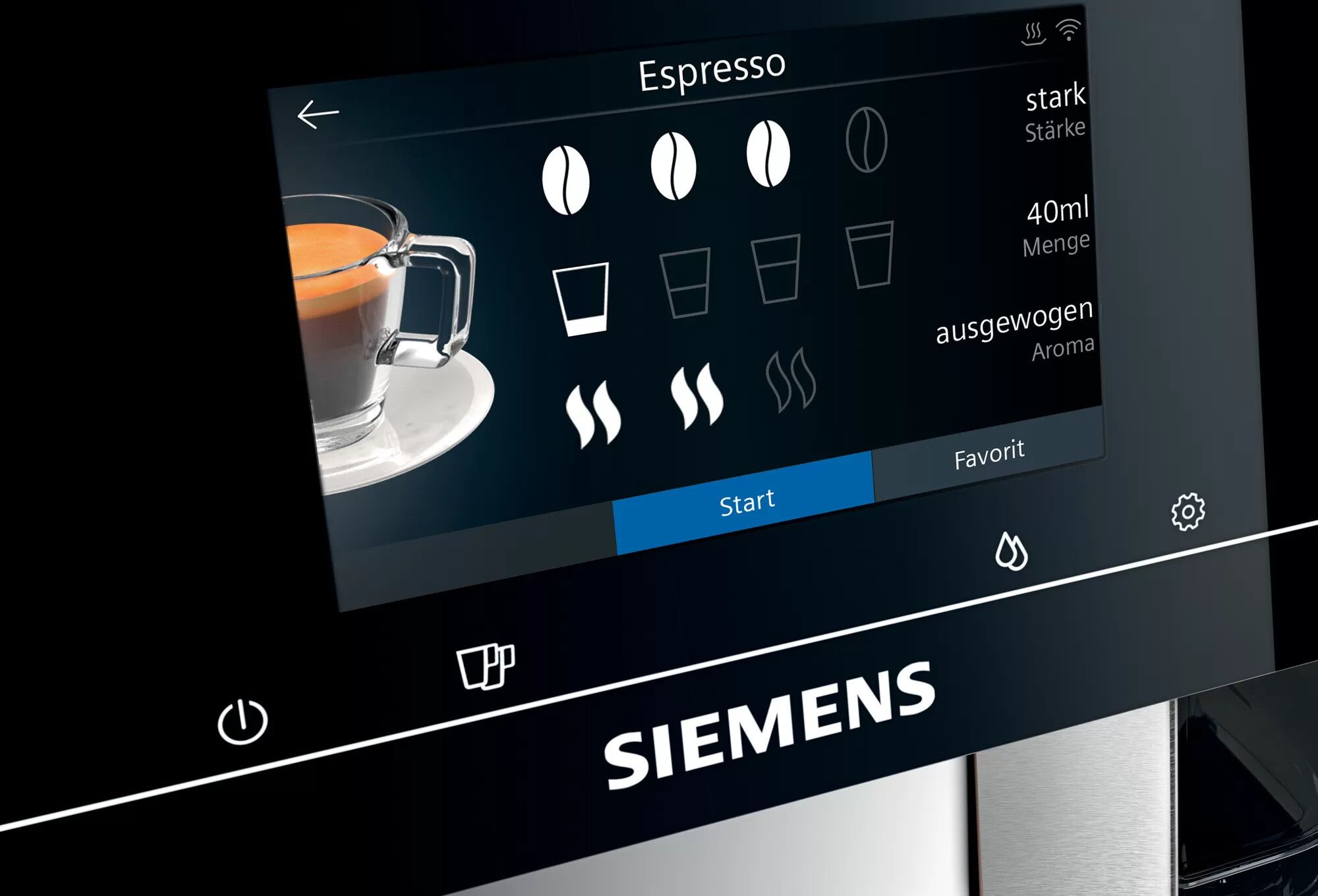 SIEMENS koffiemachine vrijstaand TQ705R03 afbeelding 4