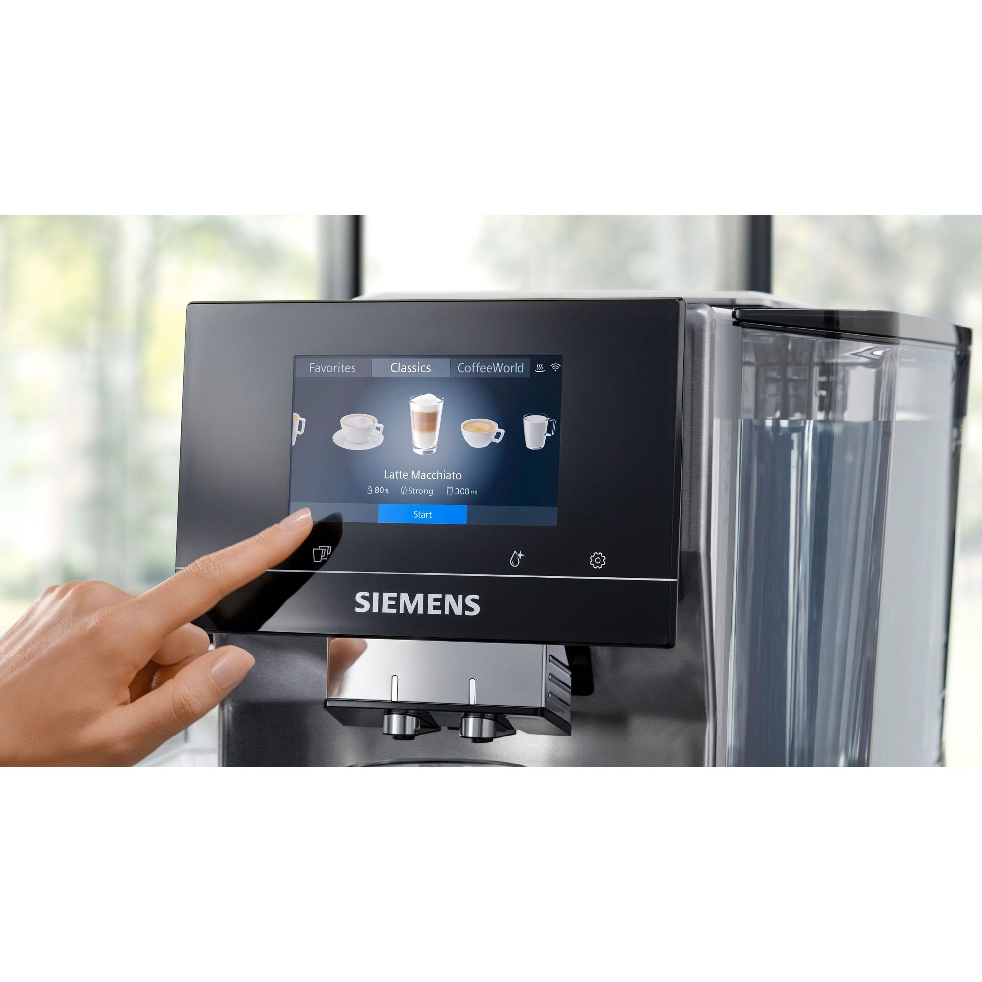 Siemens koffiemachine vrijstaand TQ715R03 afbeelding 4