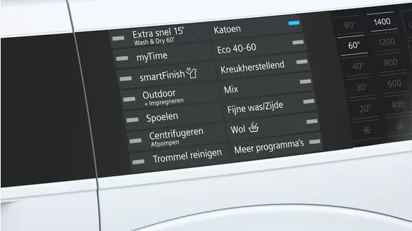 Siemens WD4HU540NL  wasmachine afbeelding 5