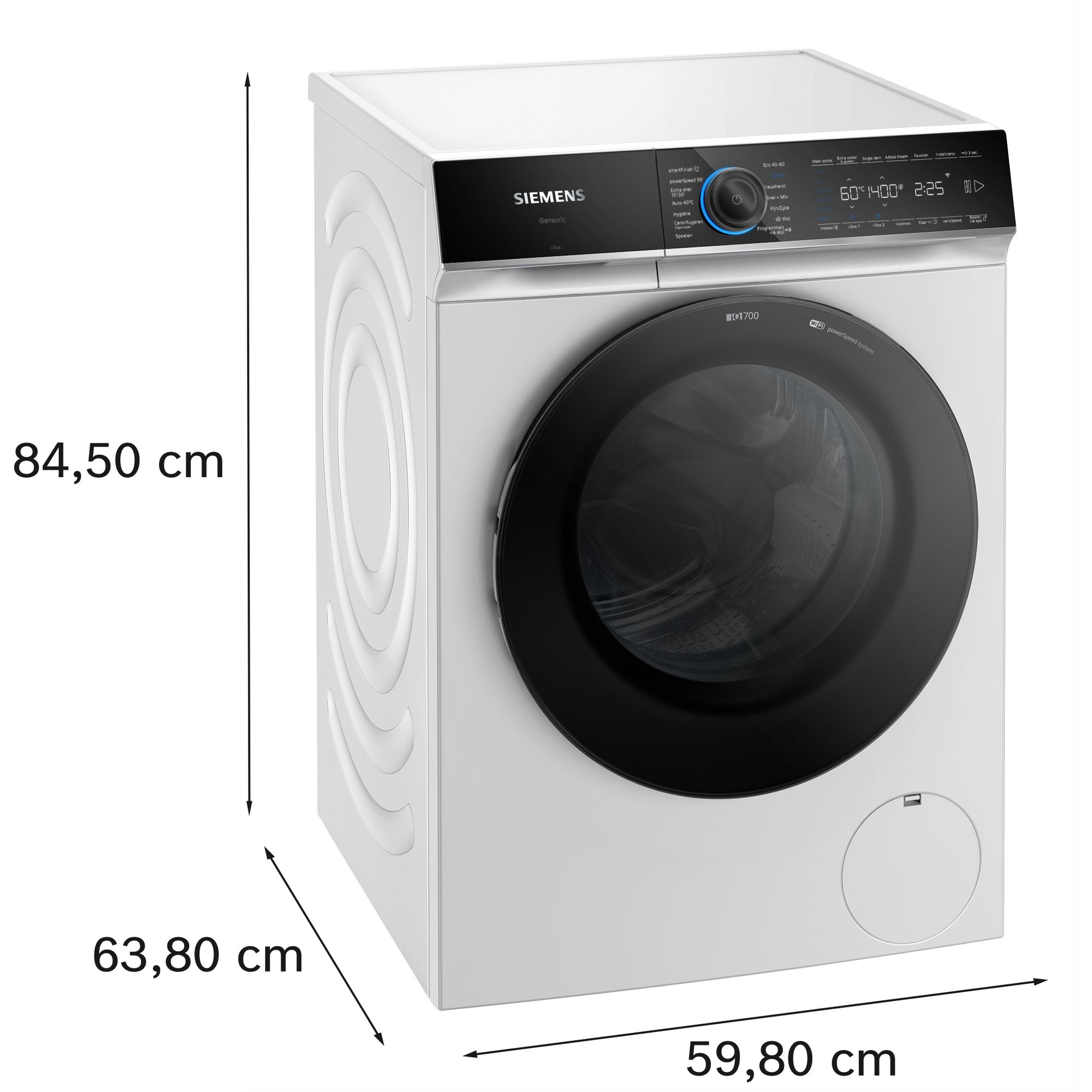 Siemens wasmachine  WG64B2ABNL afbeelding 4