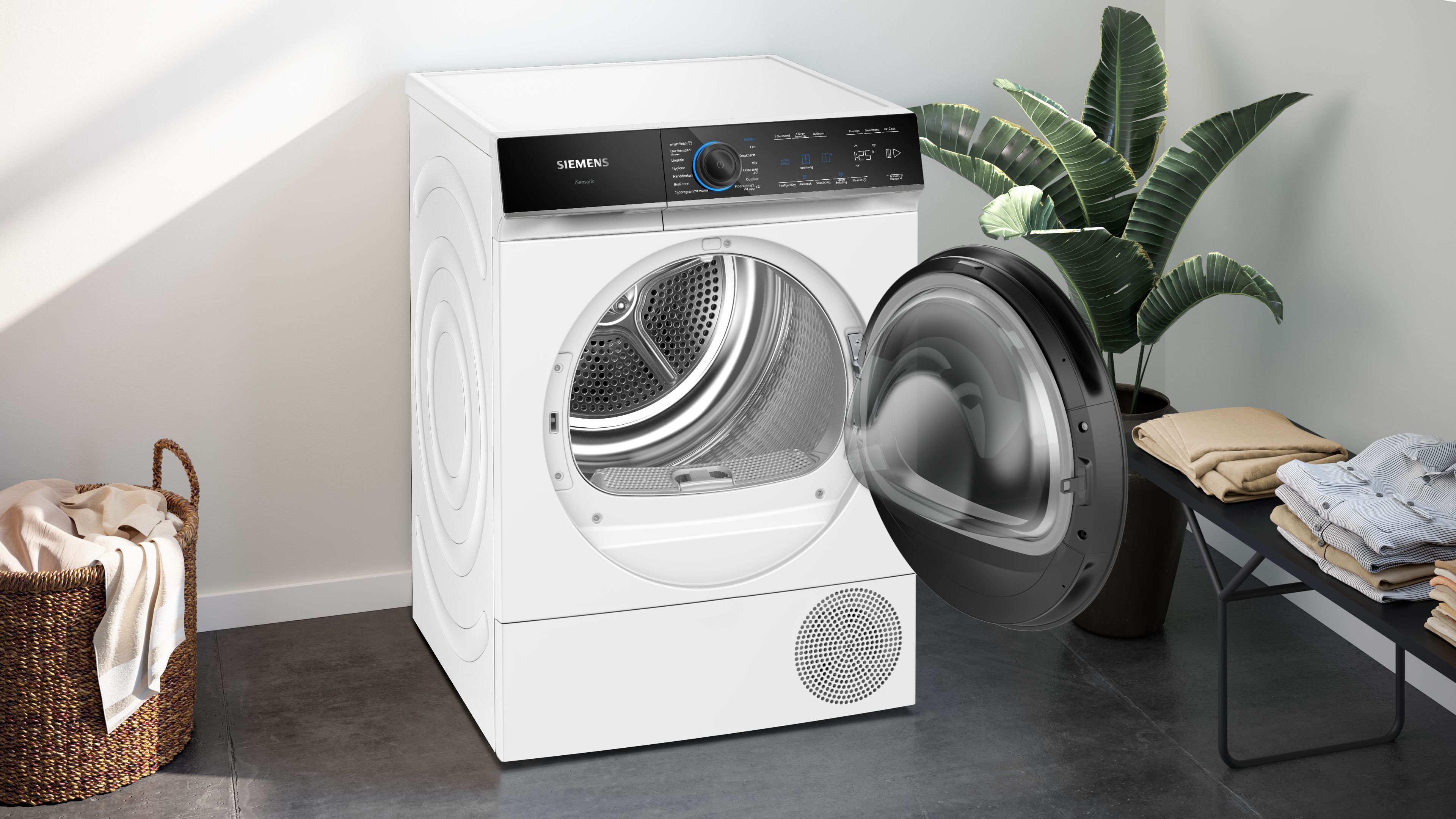 Siemens wasdroger  WQ46B6CSNL afbeelding 4