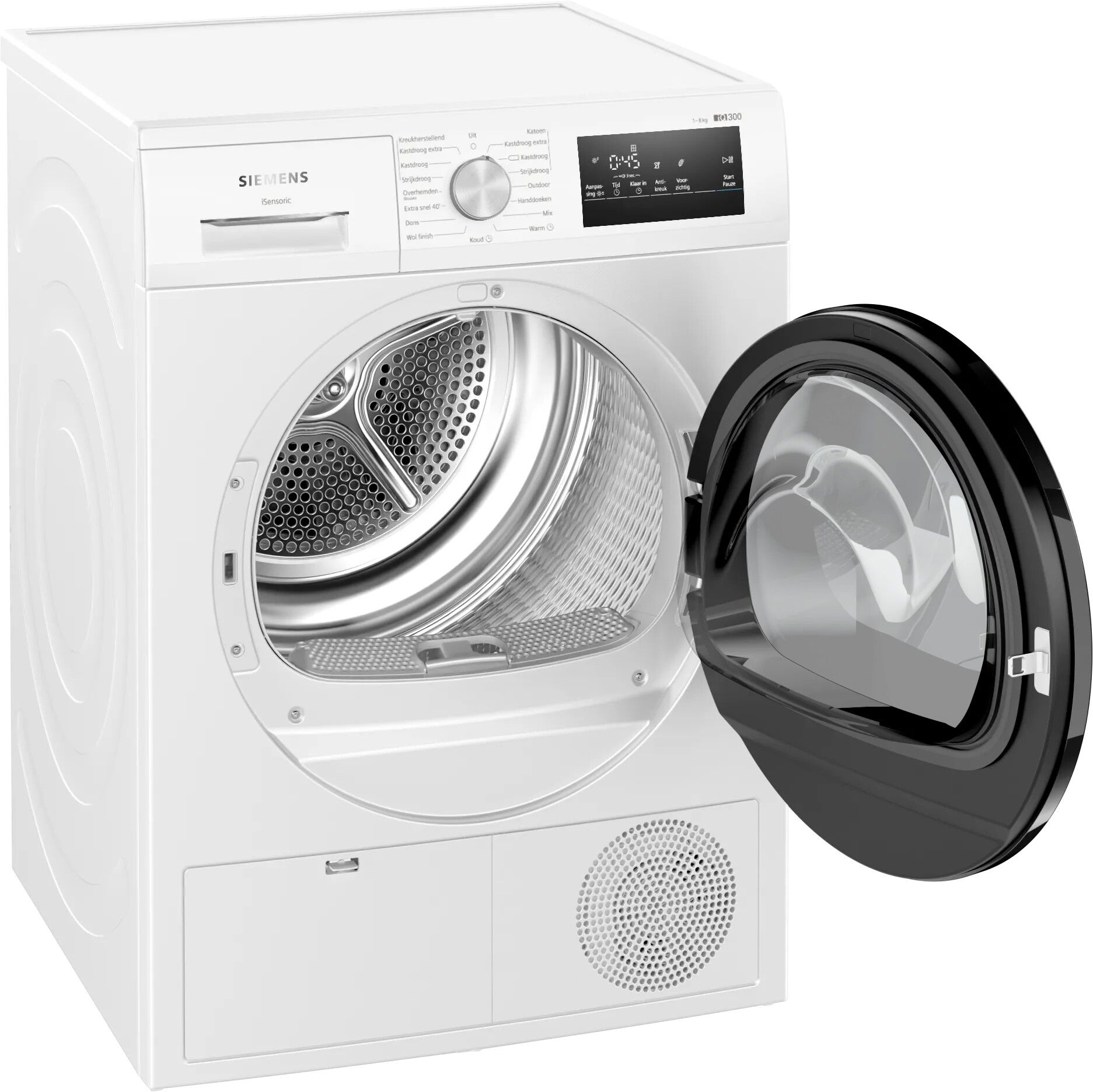 Siemens WT45H202NL  wasdroger afbeelding 5