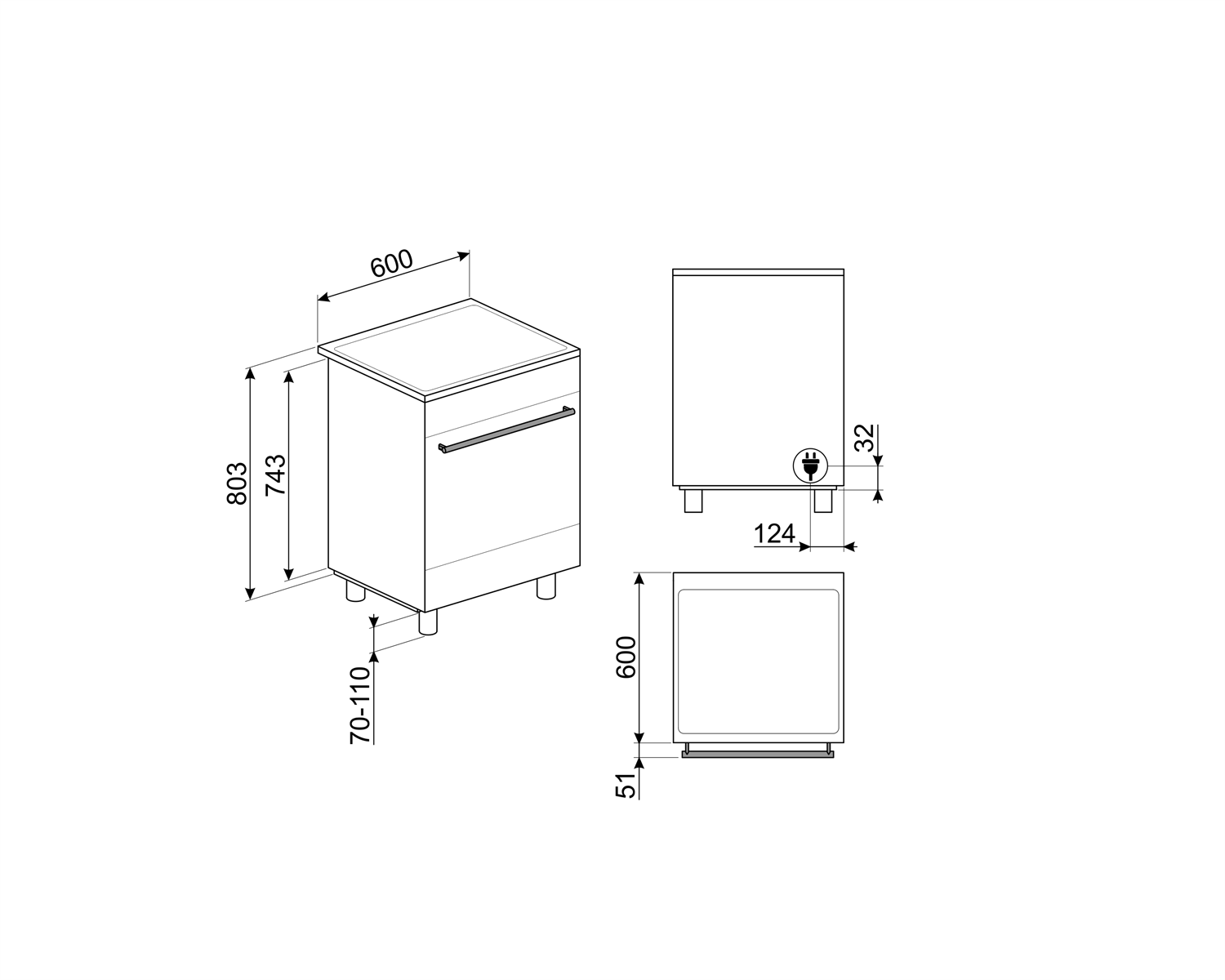 Smeg fornuis C6IMMBM2 afbeelding 3