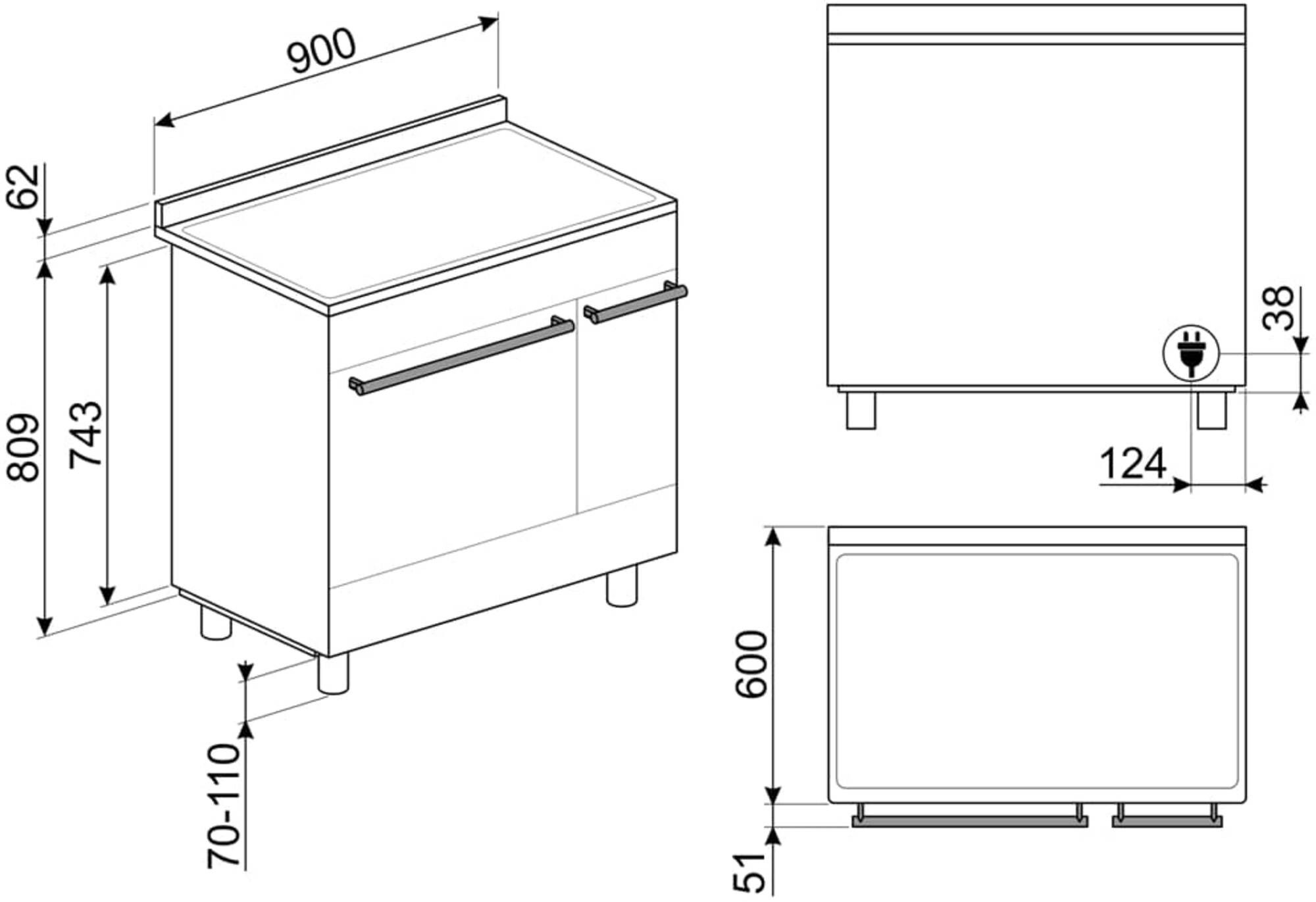 C92IPX9 Smeg afbeelding 2