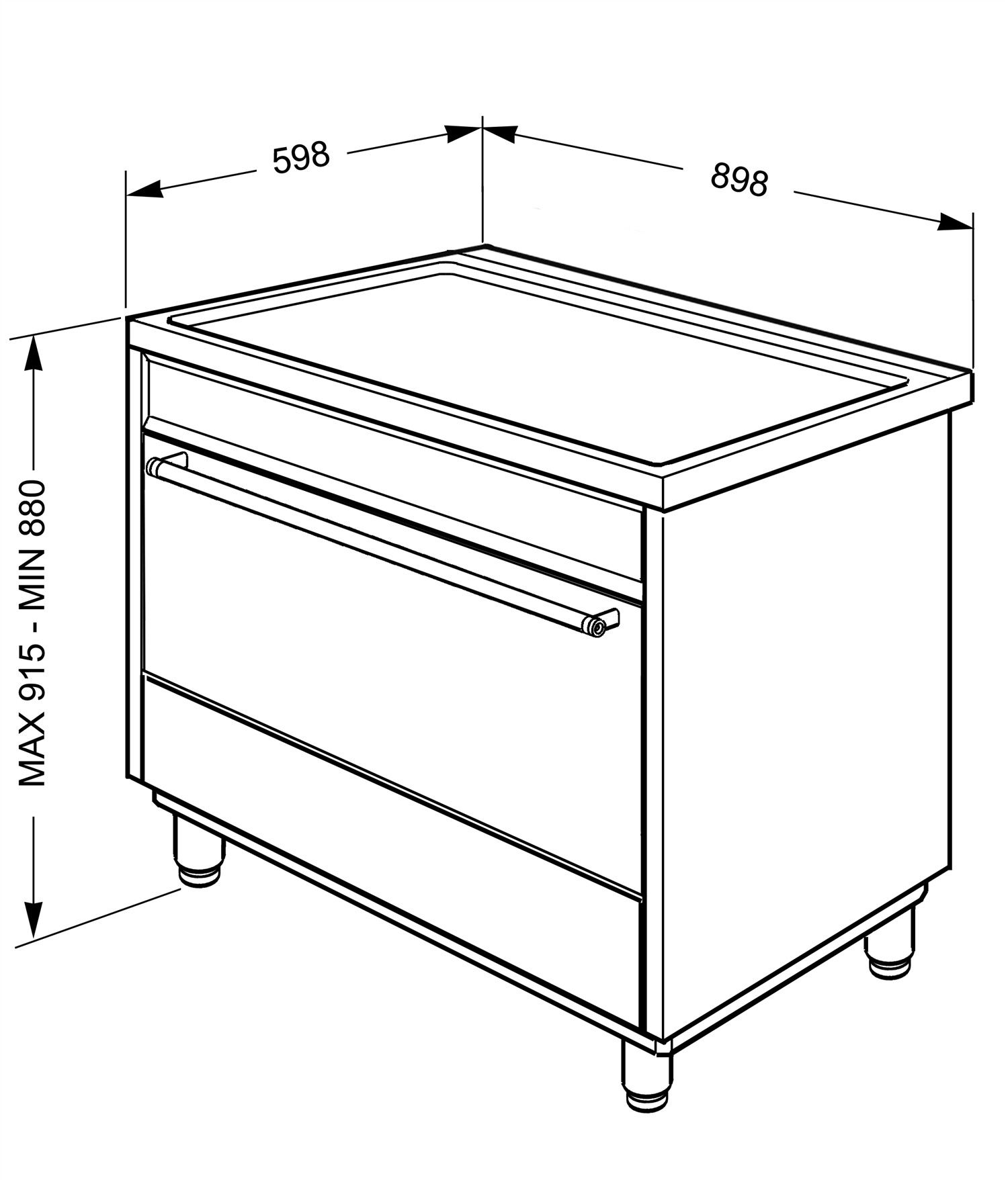 Smeg fornuis C9IMX91 afbeelding 3