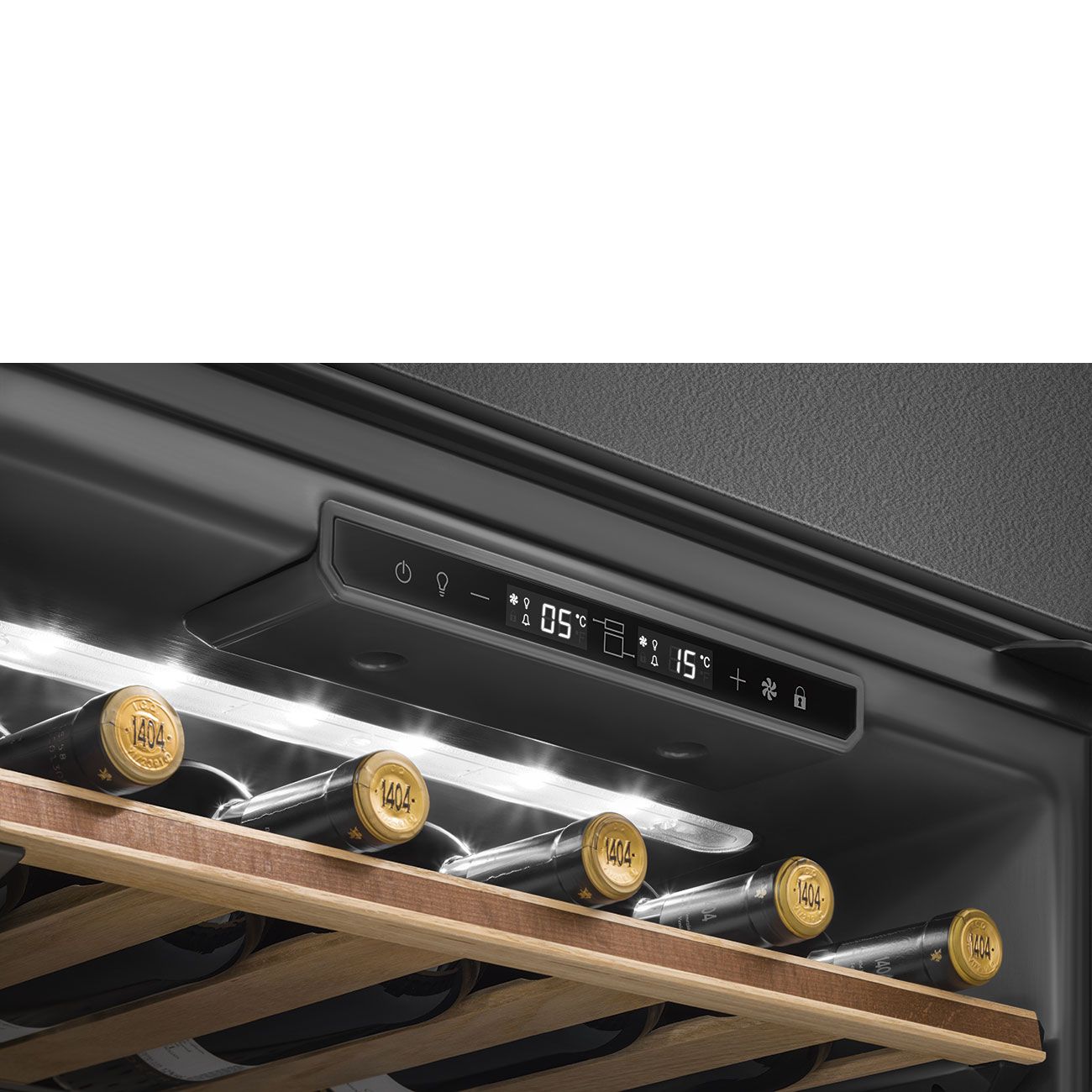 Smeg CVI129G vrijstaand wijnkast afbeelding 5