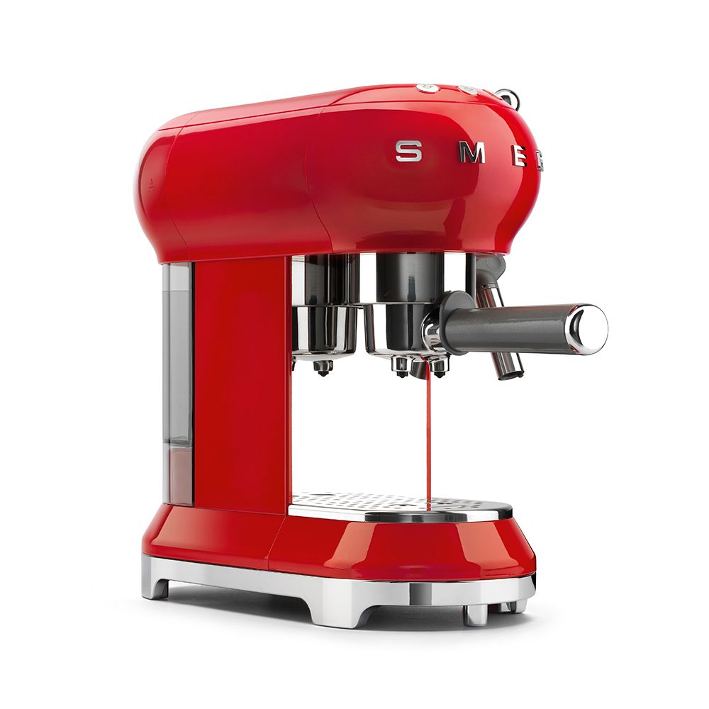 Smeg koffiemachine vrijstaand ECF01RDEU afbeelding 4