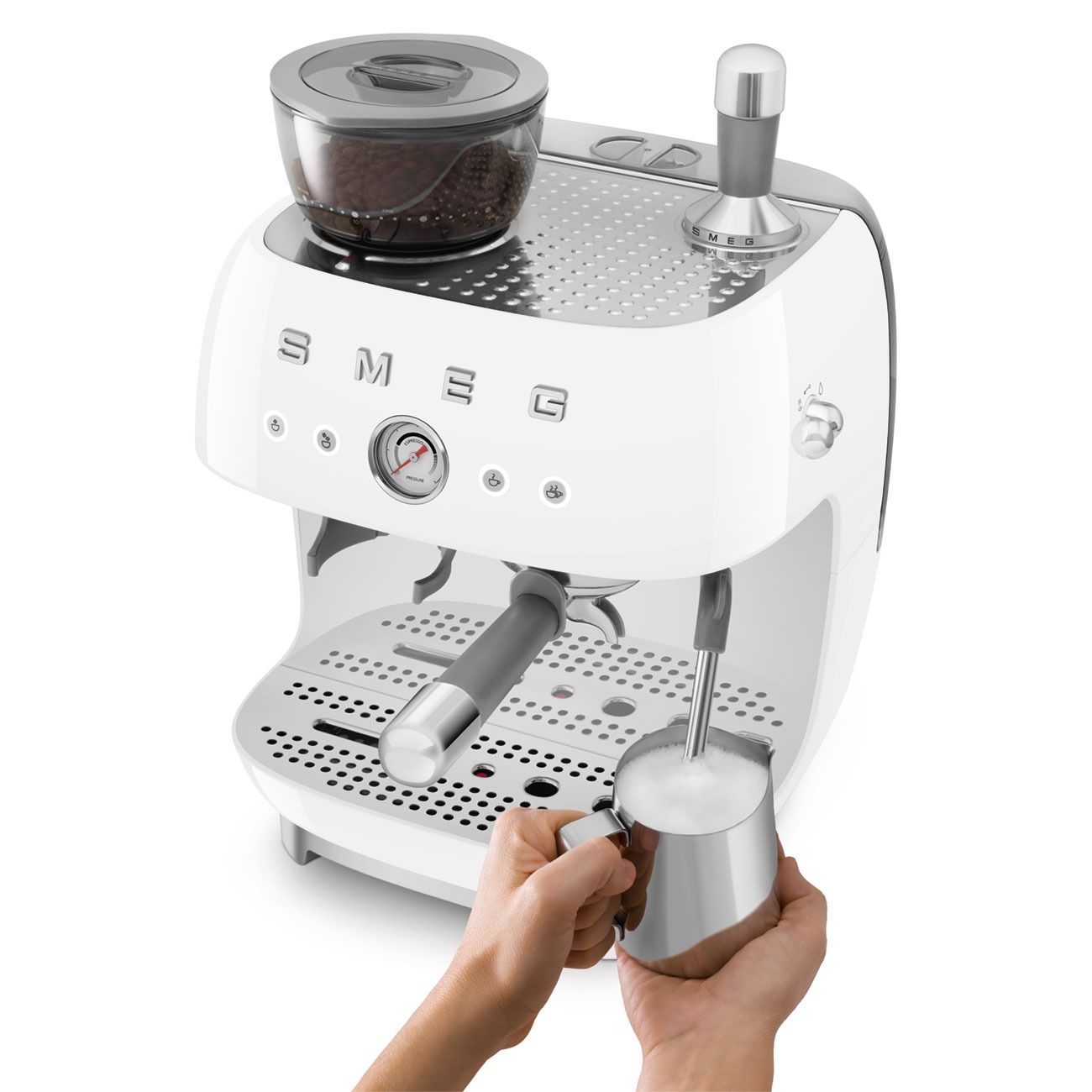 Smeg EGF03WHEU vrijstaand koffiemachine afbeelding 5
