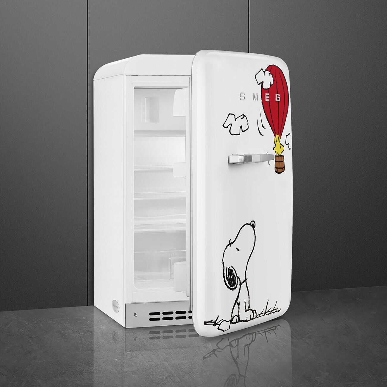 Smeg FAB10RDSN5 vrijstaand koelkast afbeelding 5