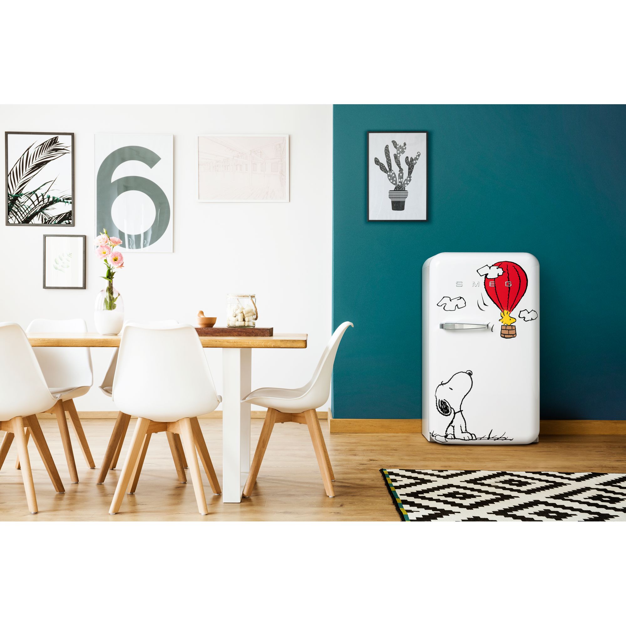 Smeg FAB10RDSN6 vrijstaand koelkast afbeelding 5