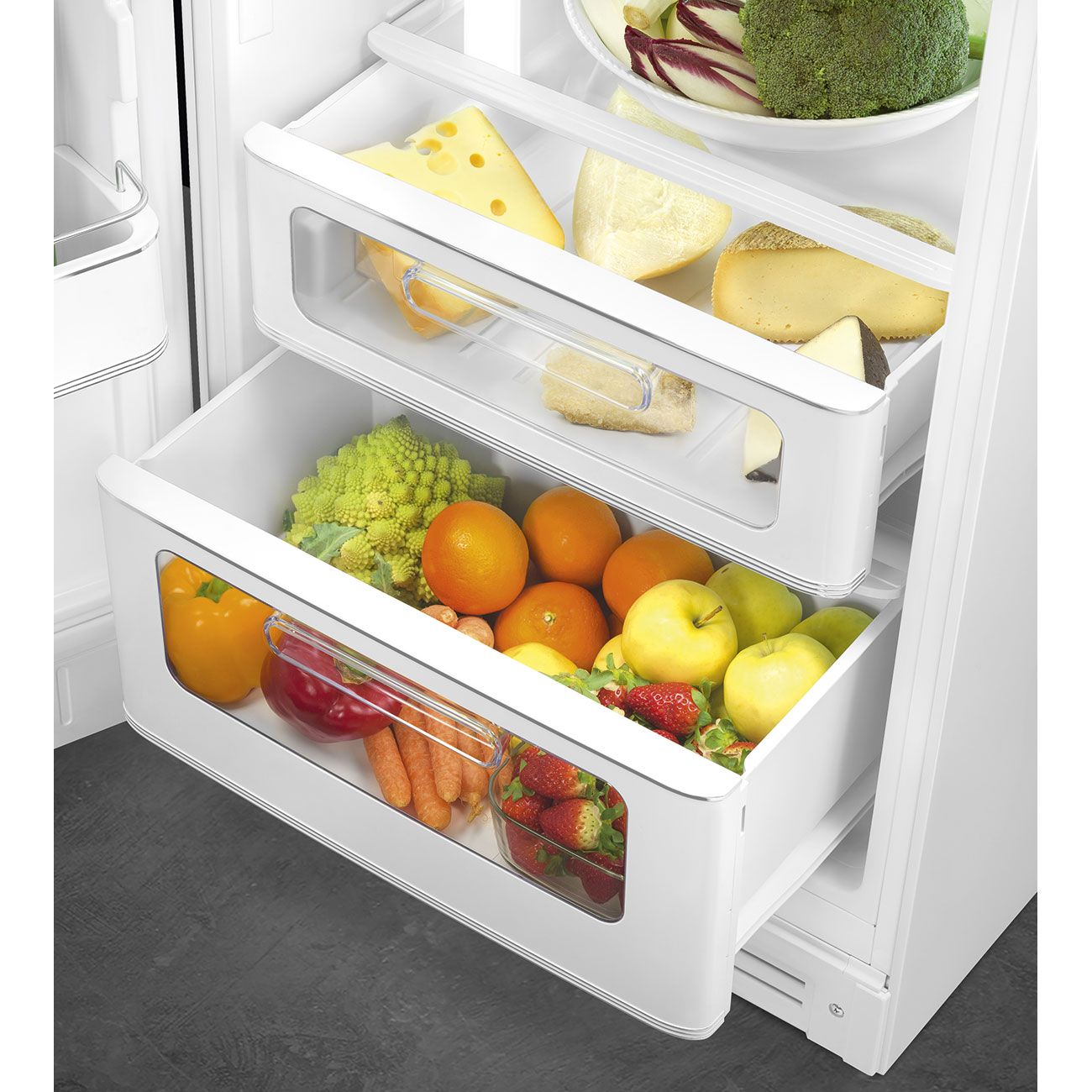 Smeg FAB30LWH6 vrijstaand koelkast afbeelding 5