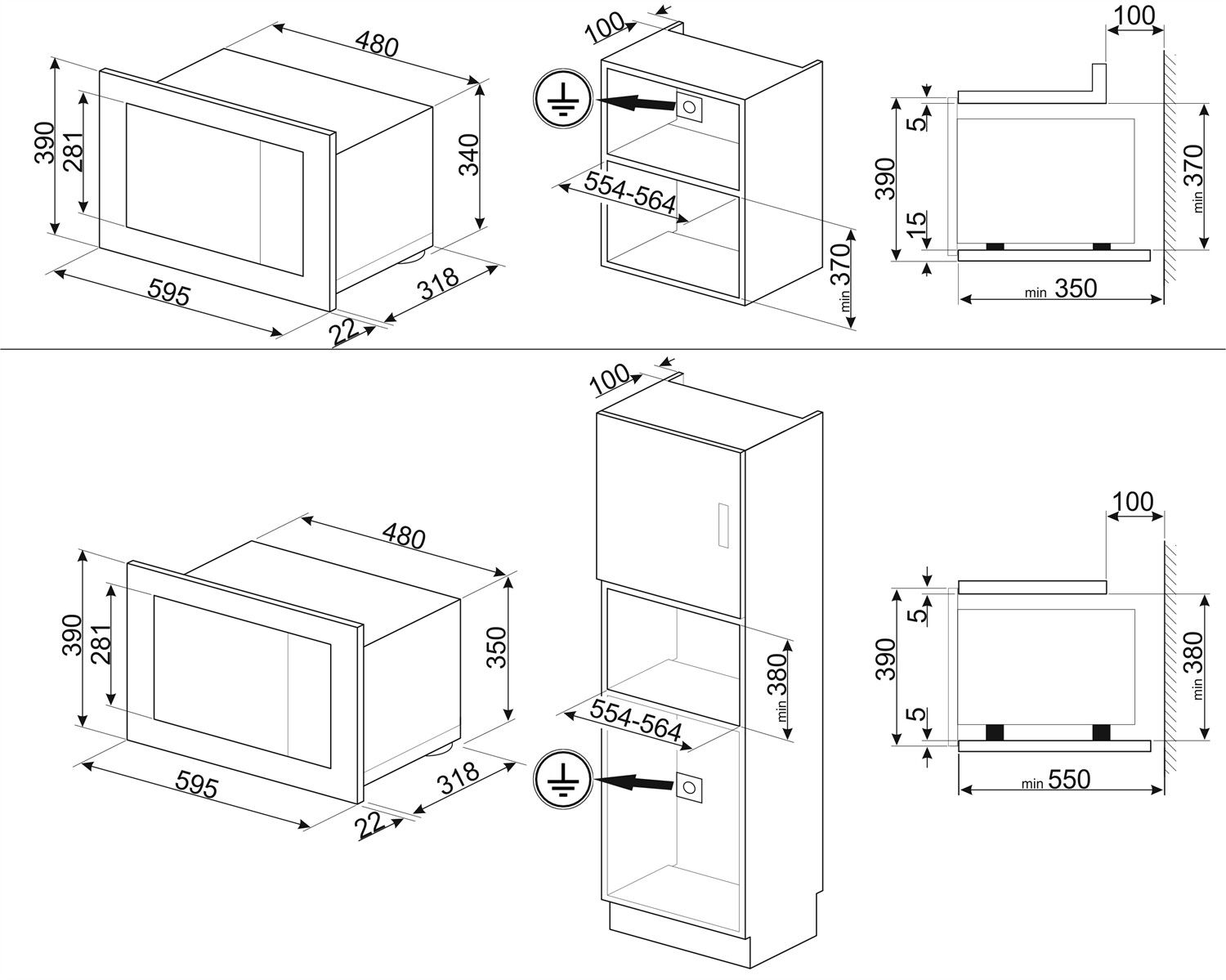 FMI120B3 Smeg afbeelding 2