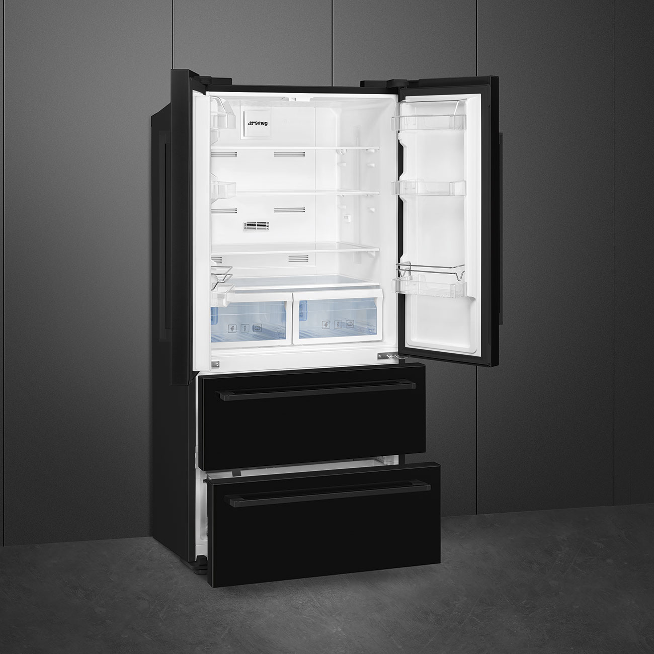 Smeg FQ55FNDE vrijstaand koelkast afbeelding 5