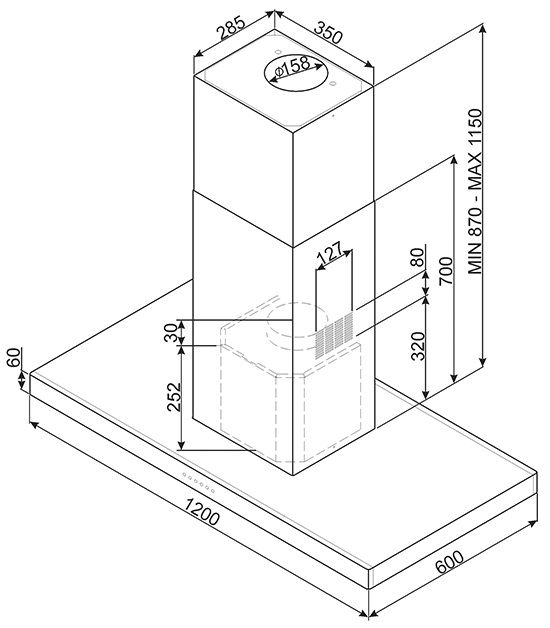KI120XE Smeg afbeelding 2