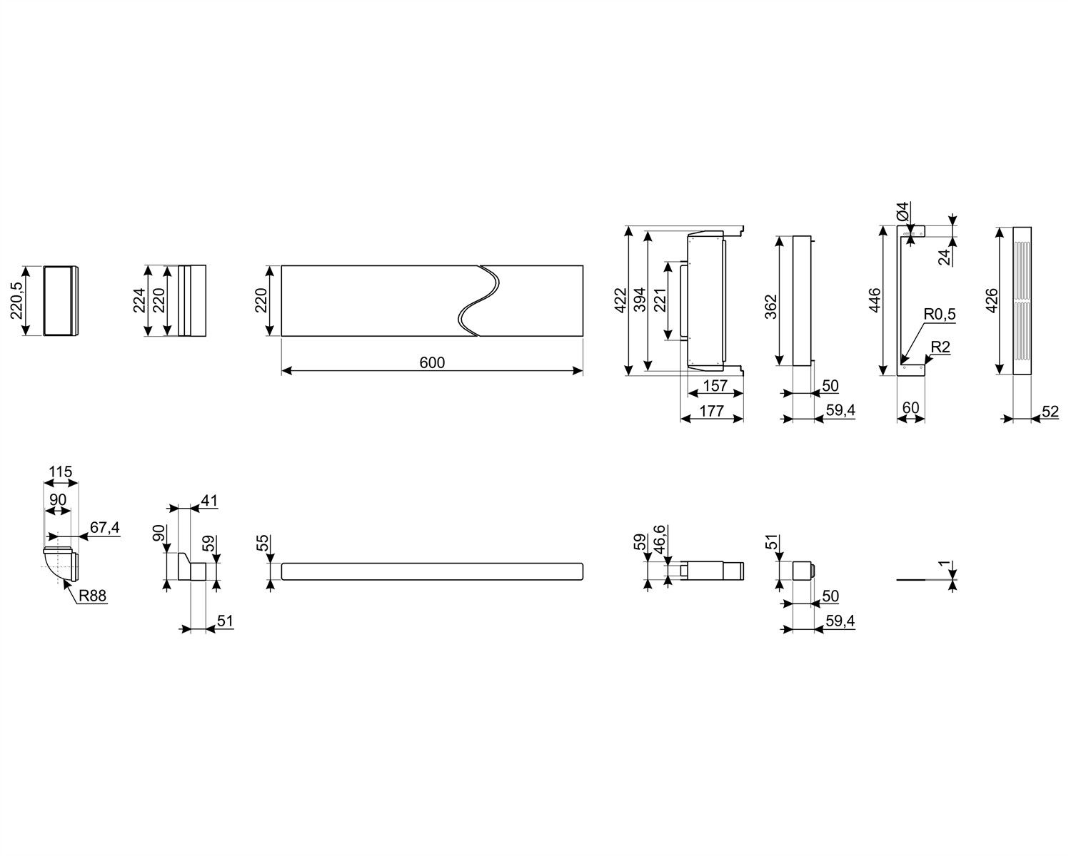 KITF6HOBD Smeg afbeelding 2