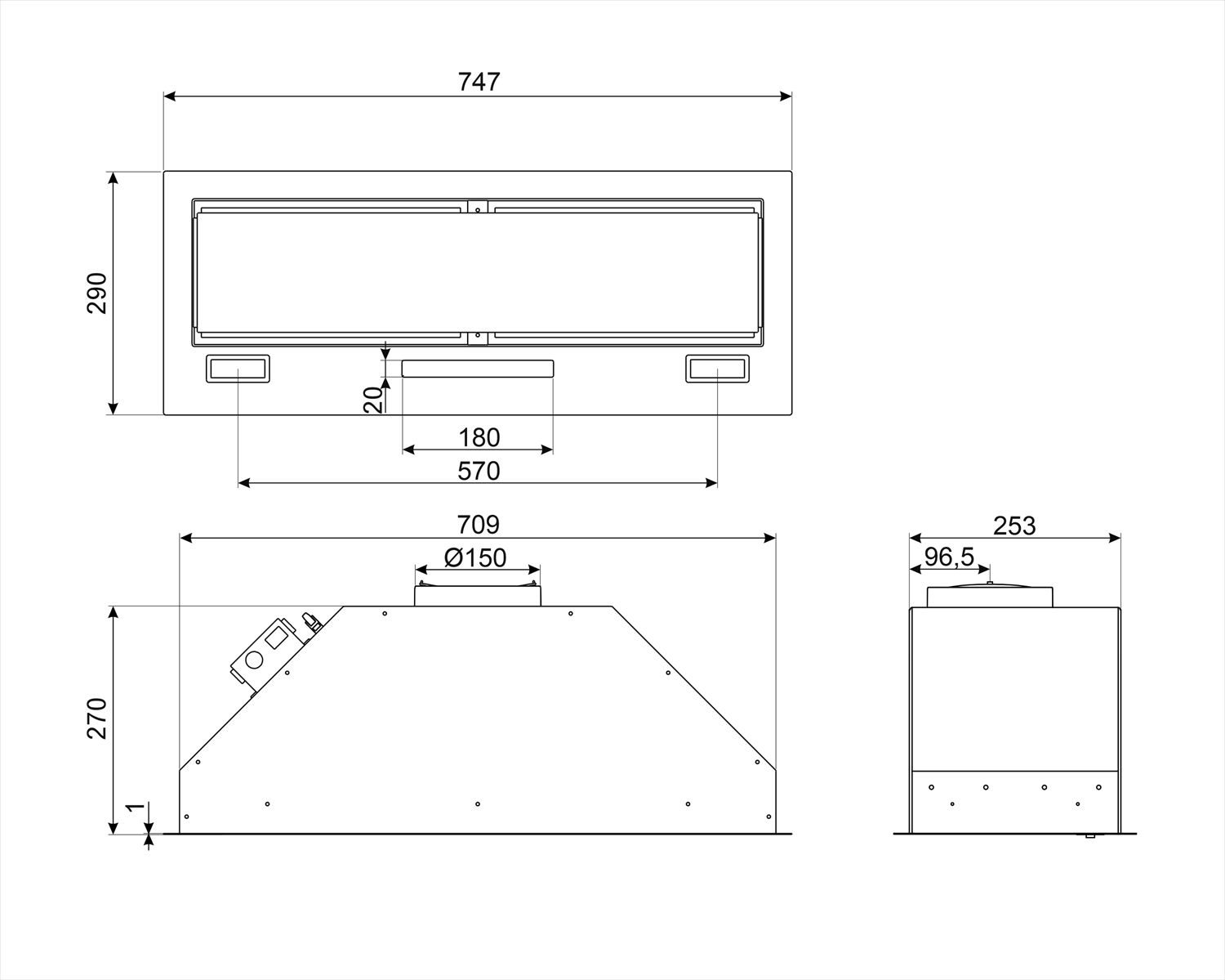 Smeg afzuigkap  KSG8P4MB afbeelding 4