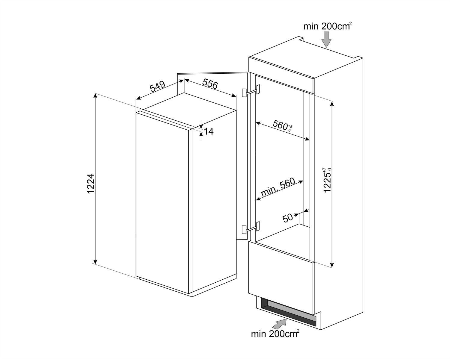 S8C124DE1 Smeg afbeelding 2