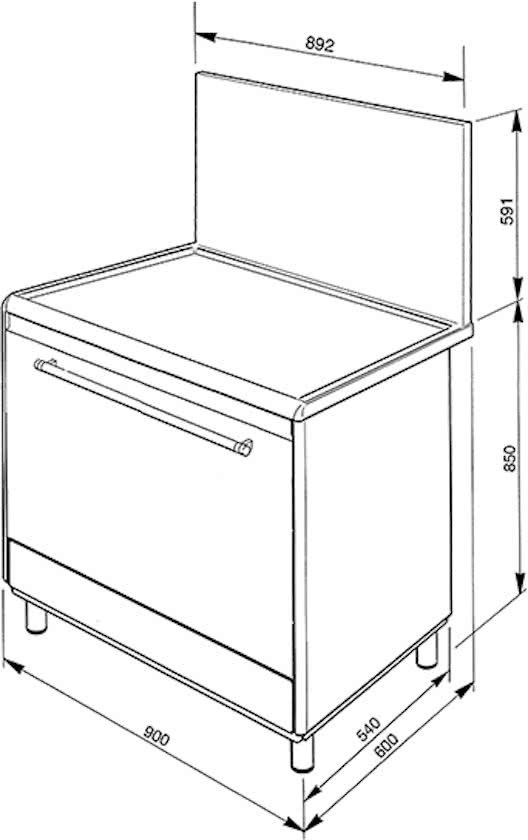 SCB90MFX9 Smeg afbeelding 2