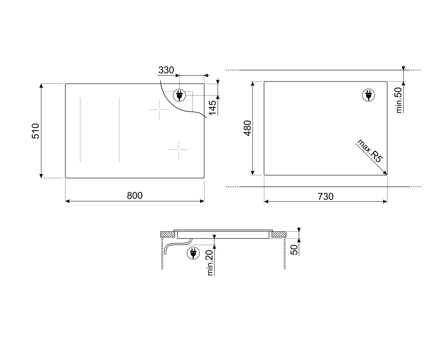 SI1M4844D Smeg afbeelding 2