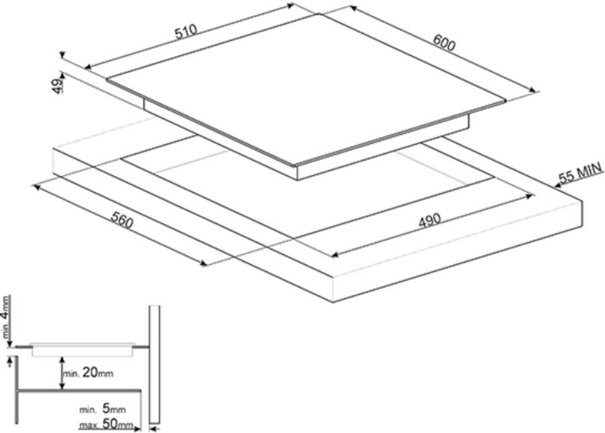 SI2M7643B Smeg afbeelding 2