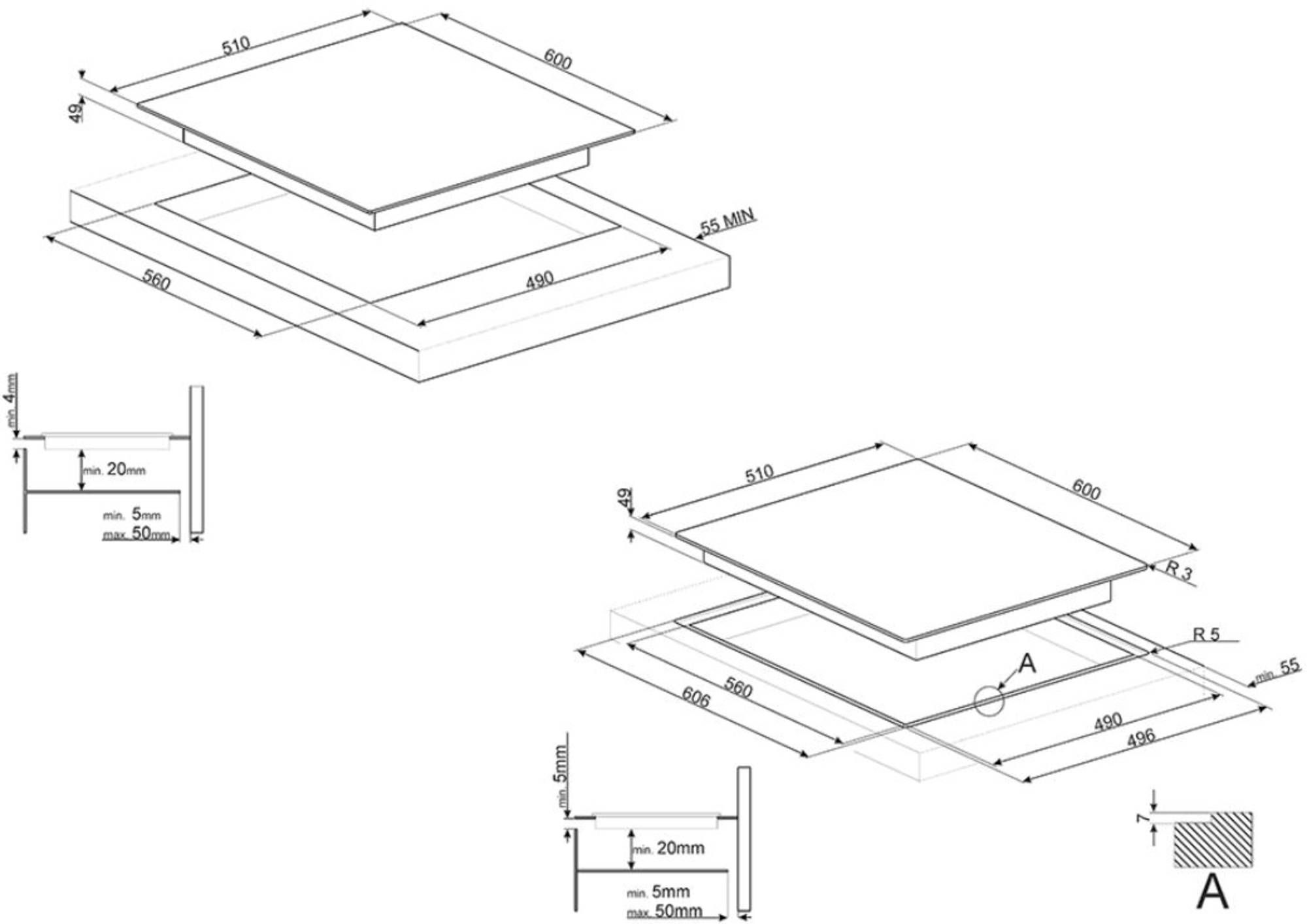 SI2M7643D Smeg afbeelding 2