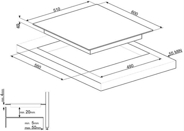 SI7643B Smeg afbeelding 2