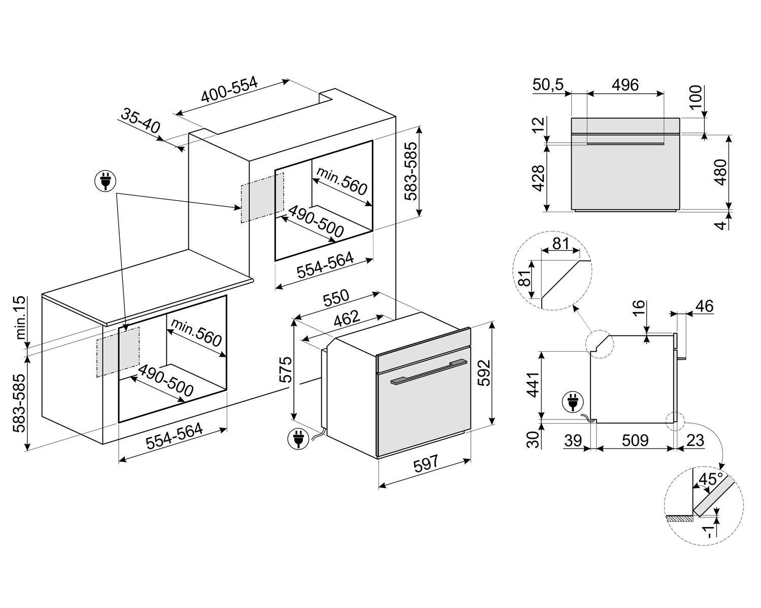 SO6102S3PN Smeg afbeelding 2